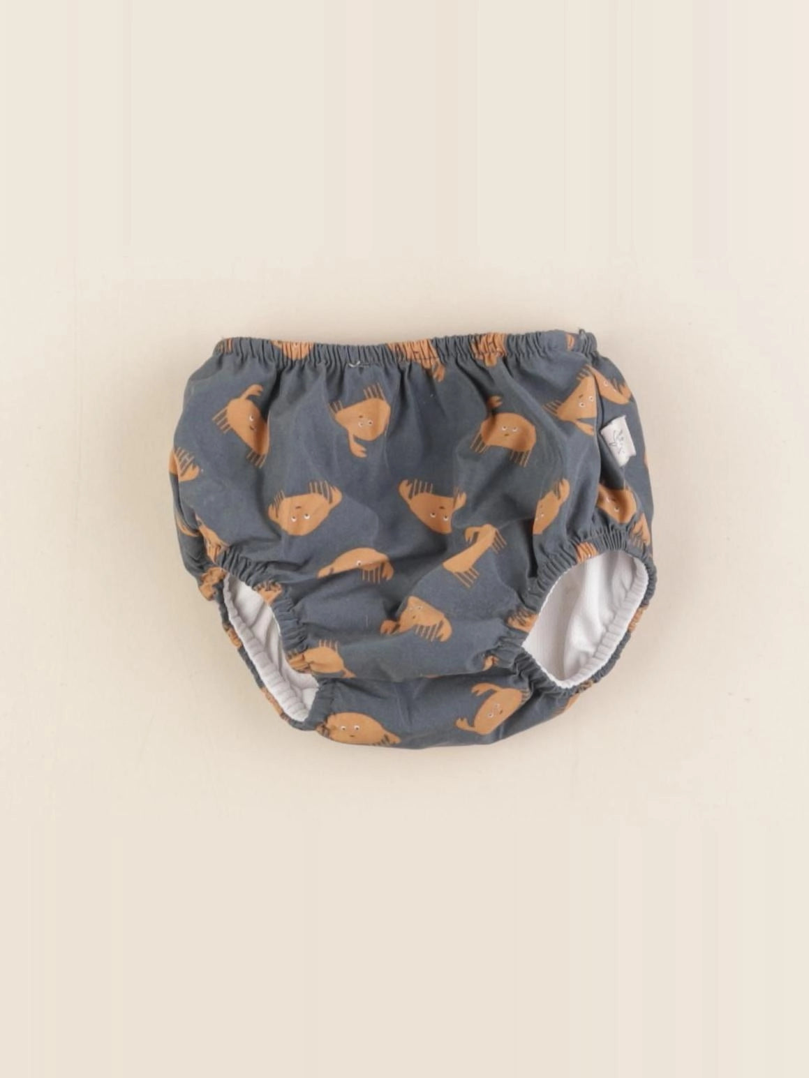 Lassig - maillot de bain taupe, marron - 12 mois