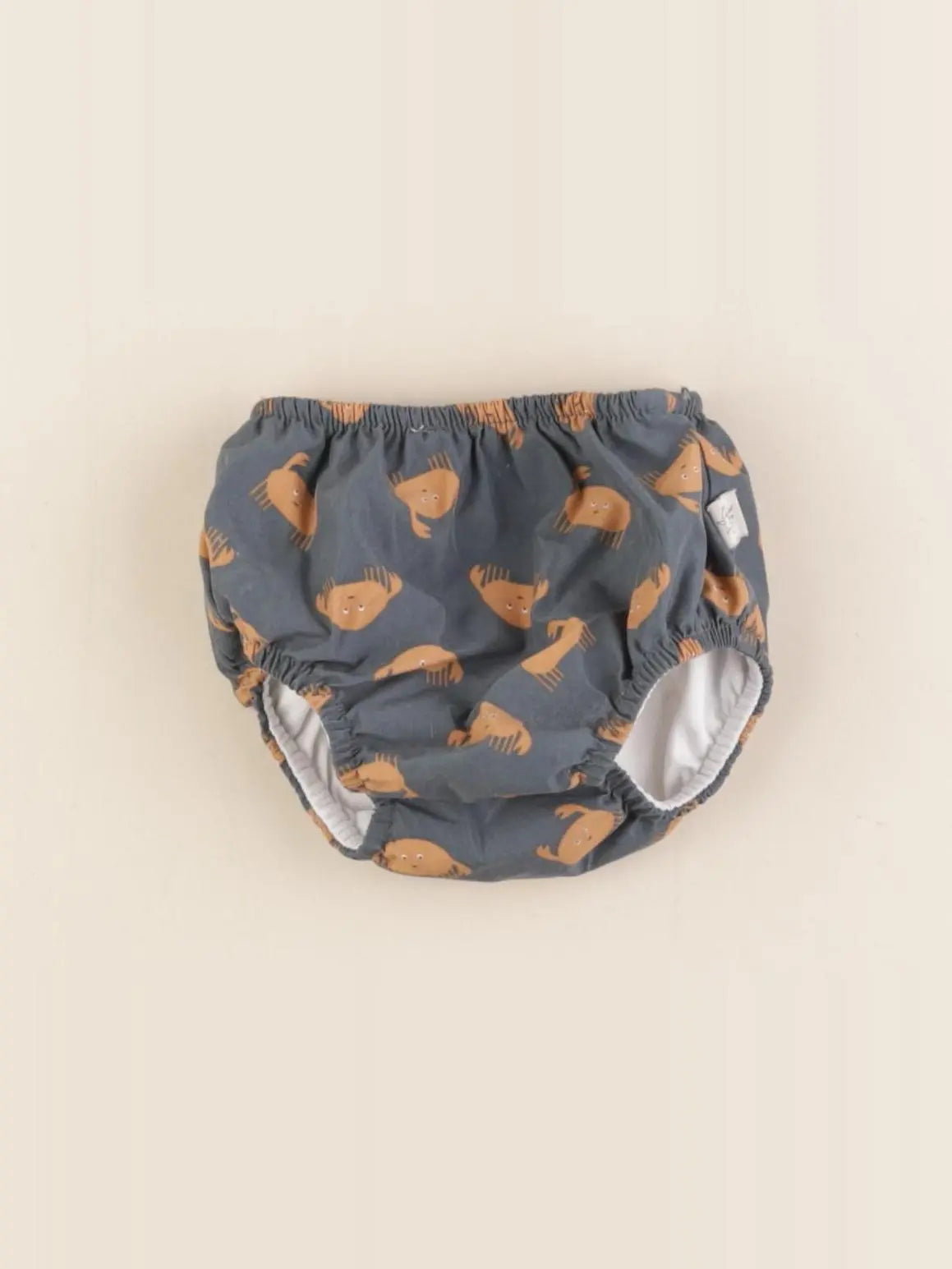 Lassig - maillot de bain taupe, marron - 12 mois