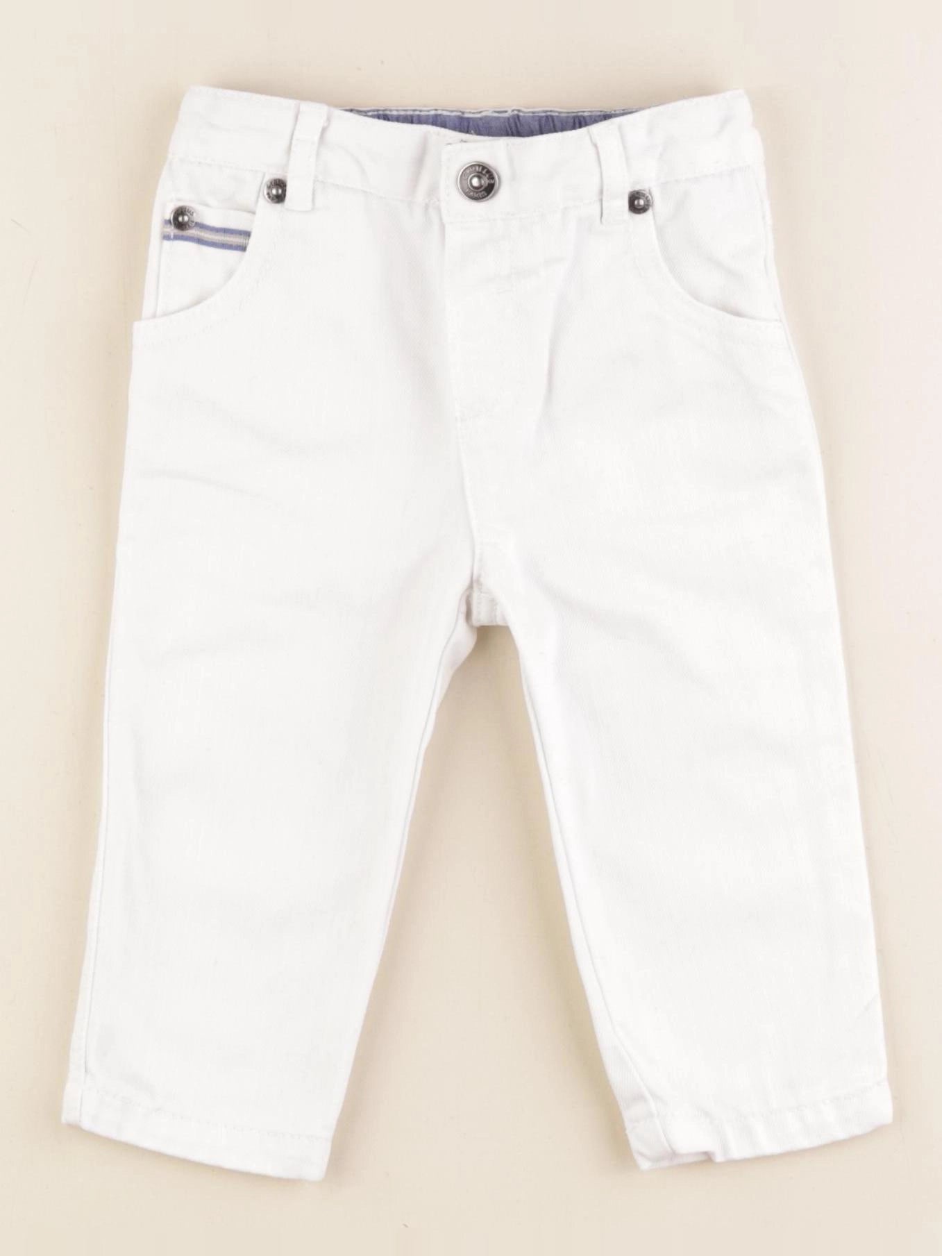 Cyrillus - jean blanc - 12 mois