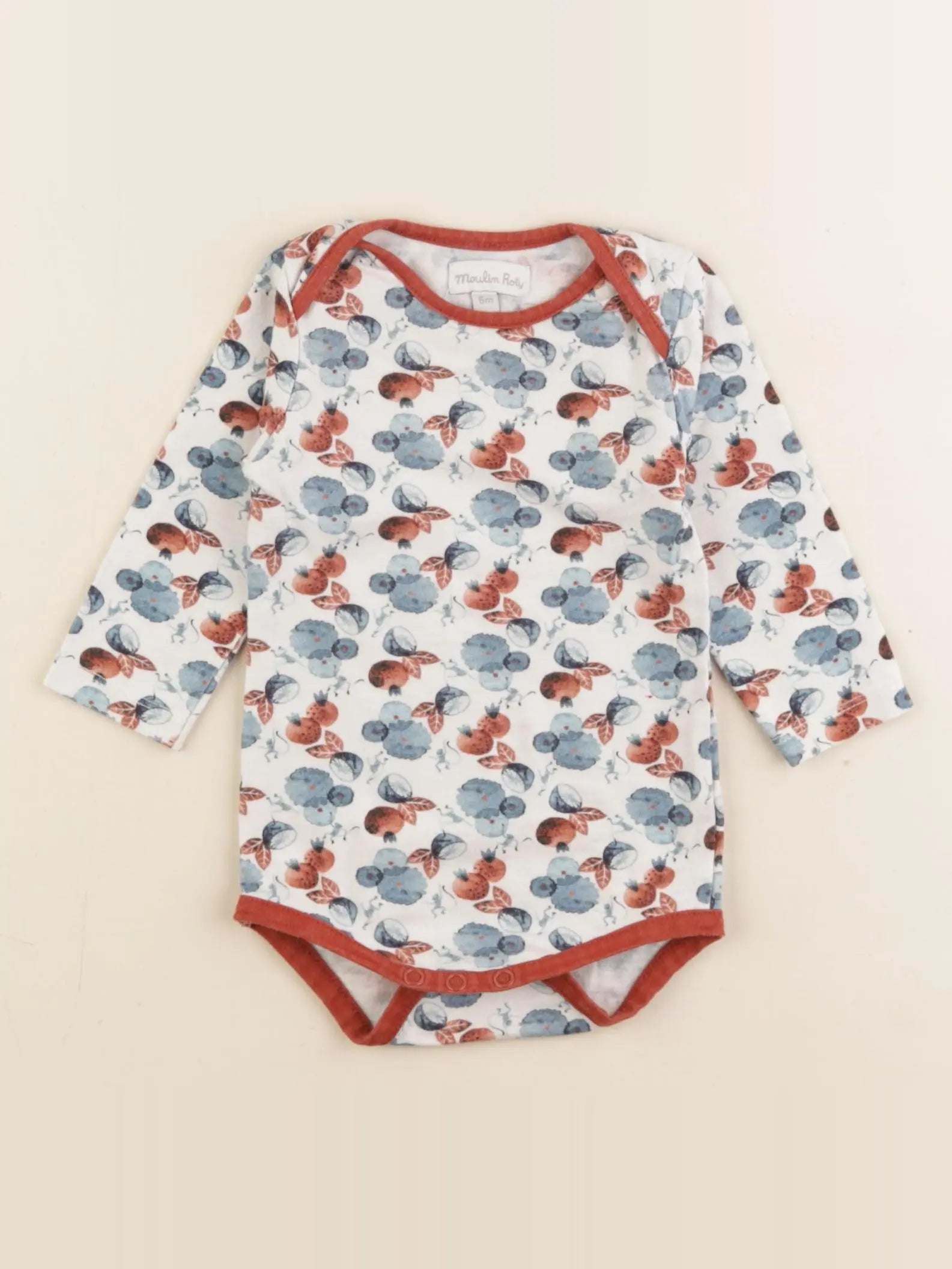 Moulin Roty - body multicolore - 6 mois