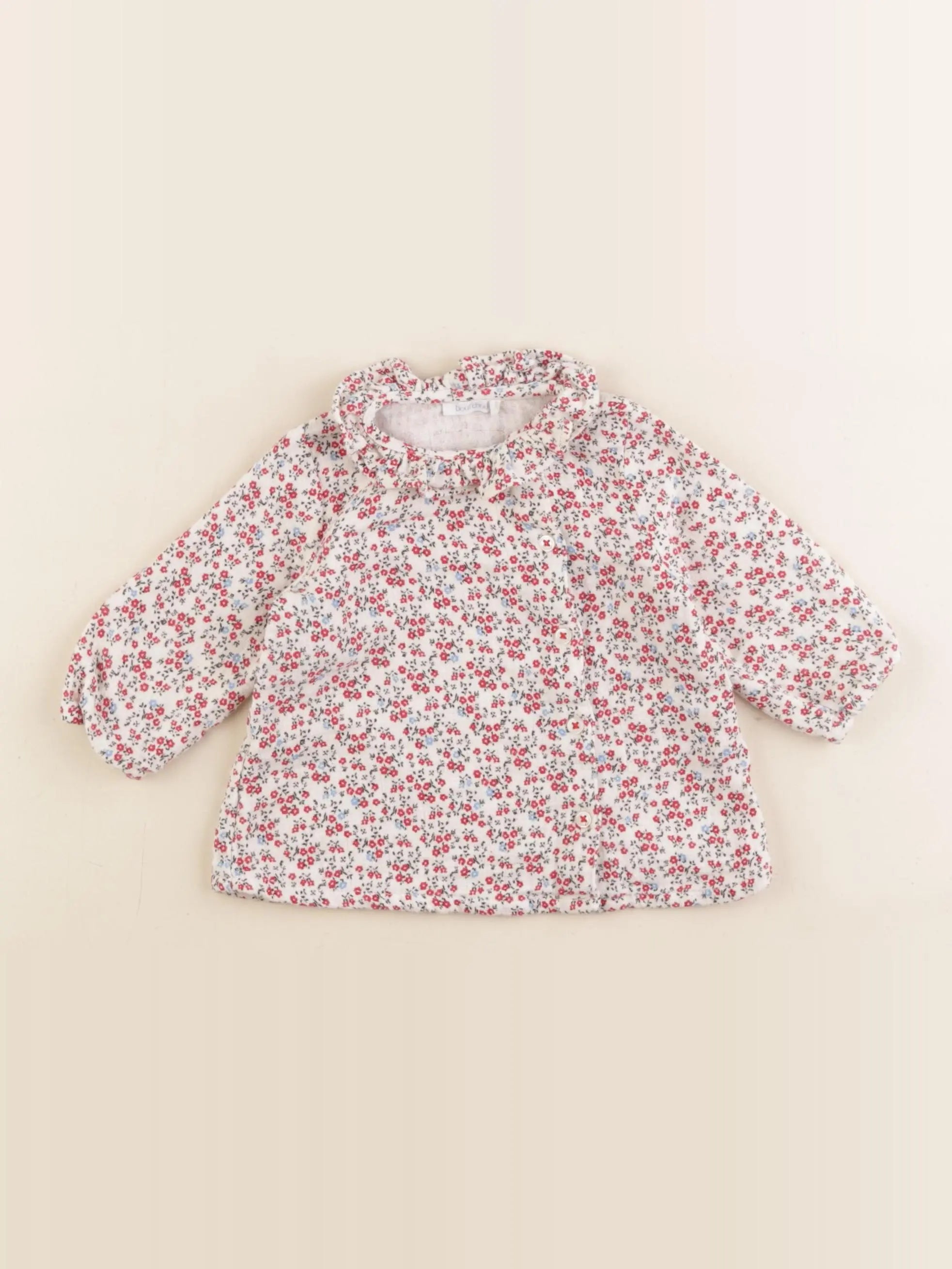 Boutchou - blouse multicolore - 6 mois