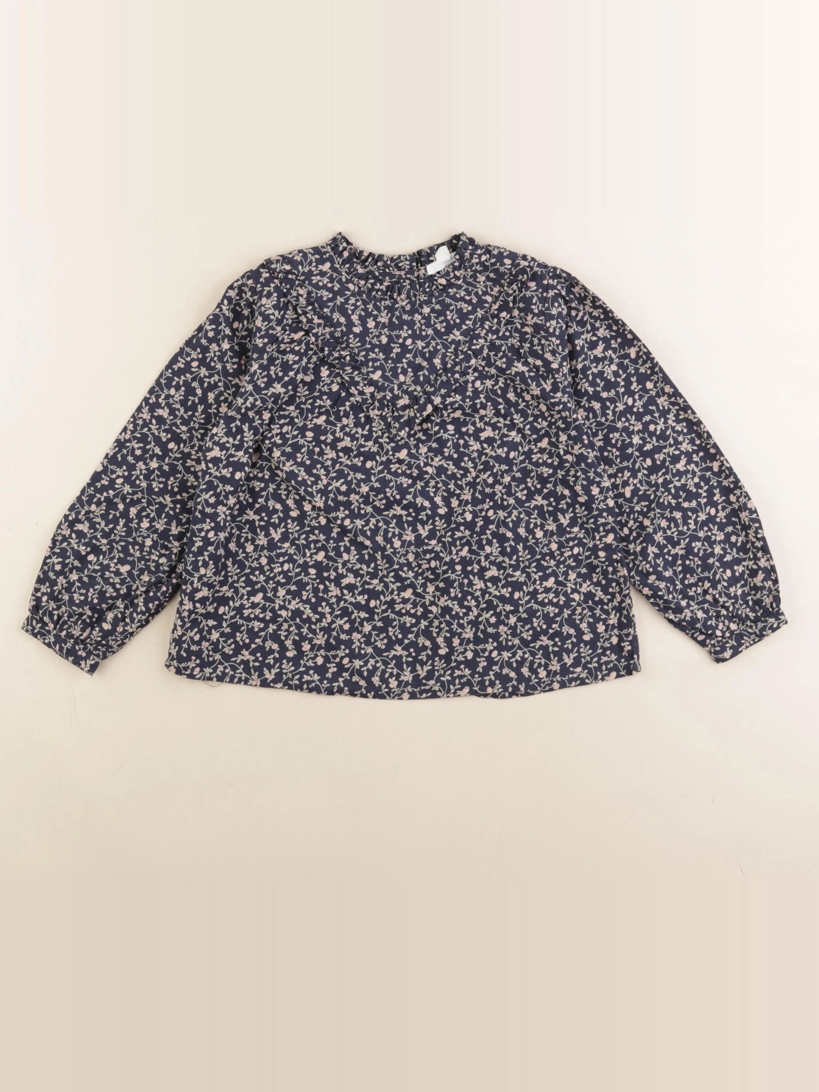 Vertbaudet - blouse bleu - 5 ans