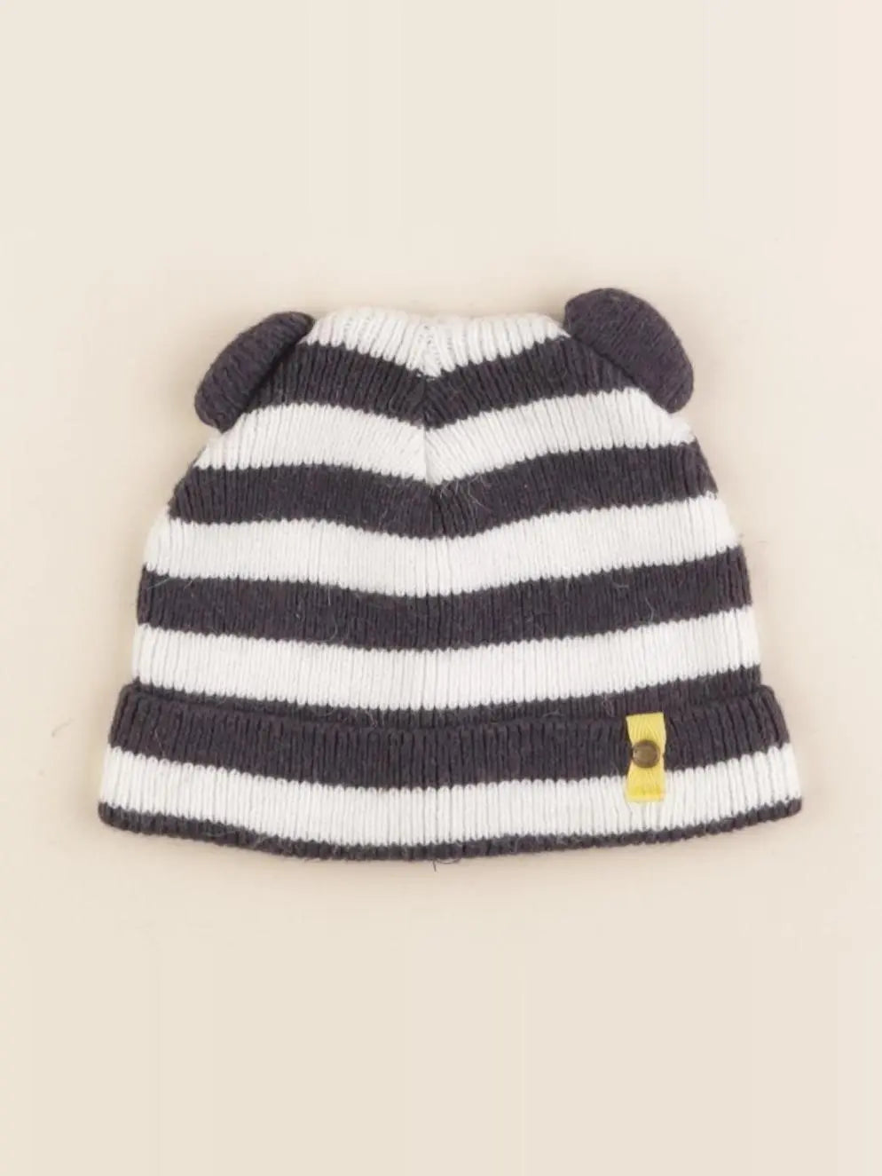 Vertbaudet - bonnet bleu, blanc - 24/36 mois