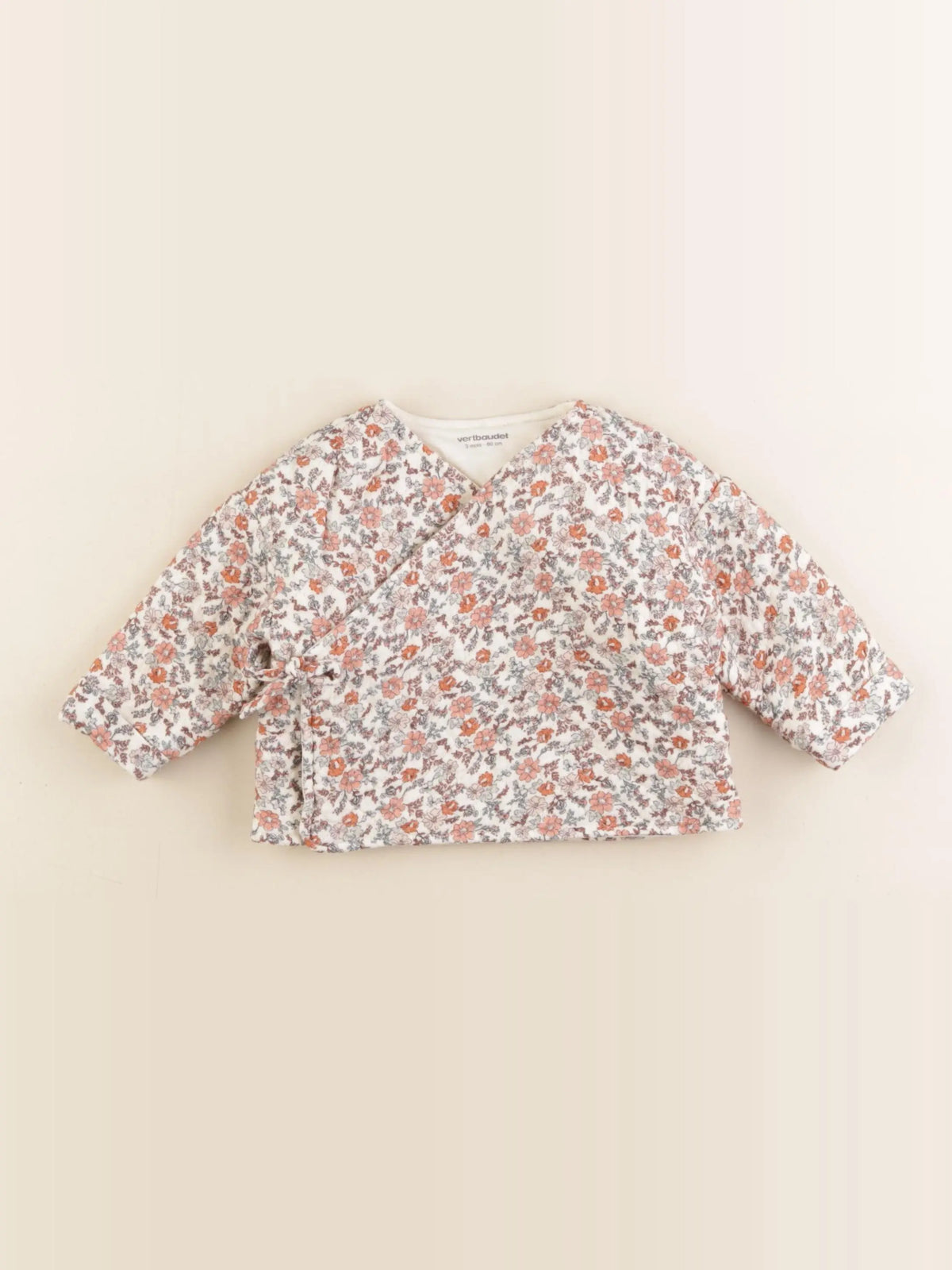 Vertbaudet - sweat multicolore - 3 mois