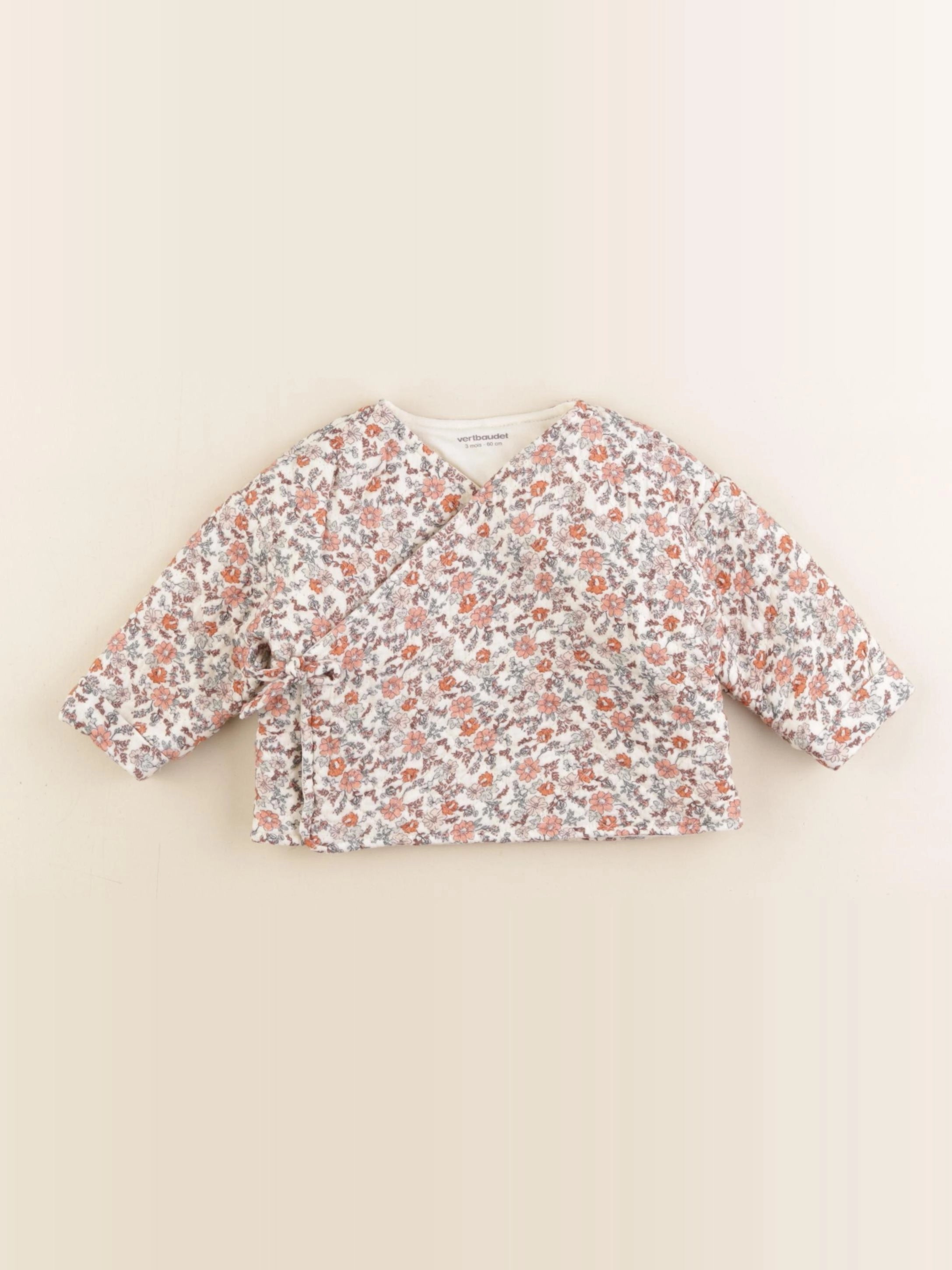 Vertbaudet - sweat multicolore - 3 mois