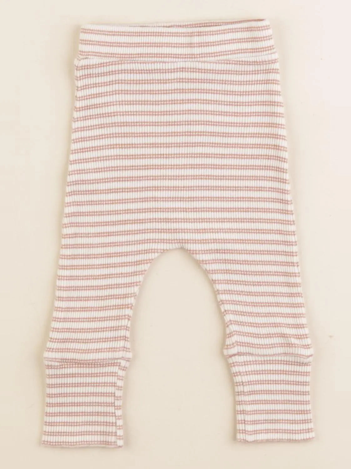 Vertbaudet - legging rose - 0/3 mois