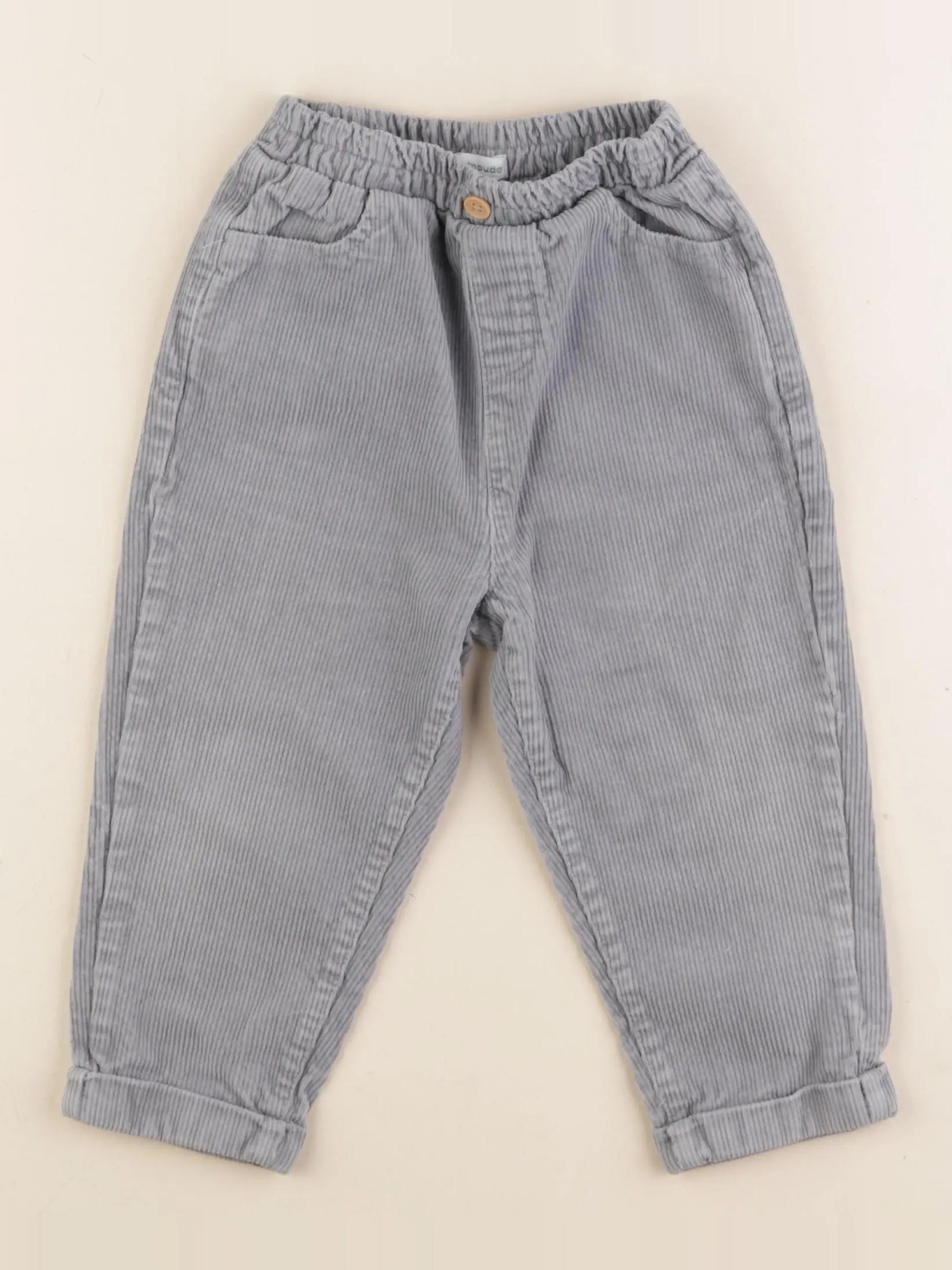 Vertbaudet - pantalon gris - 24 mois