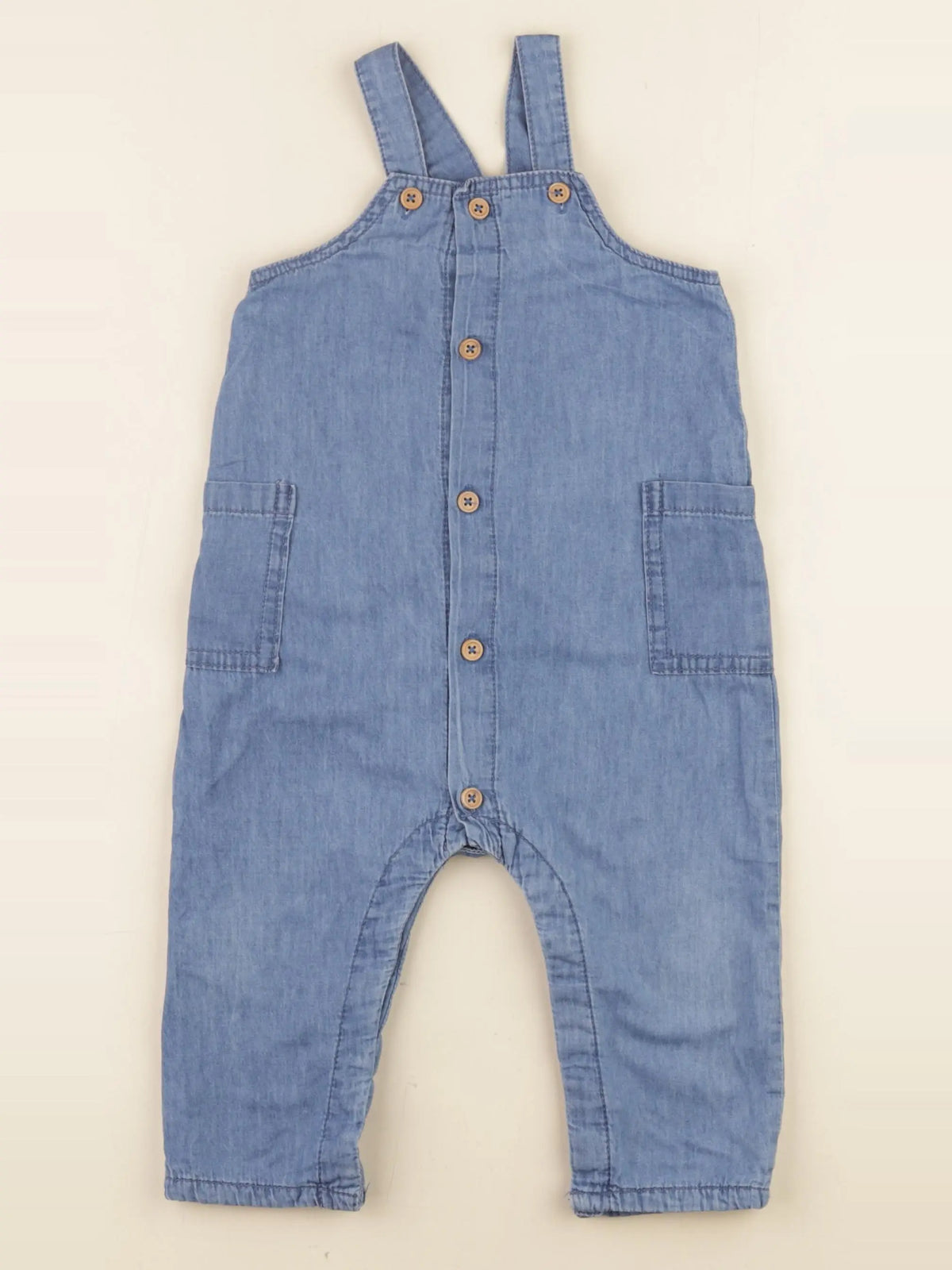 Boutchou - salopette bleu - 12 mois