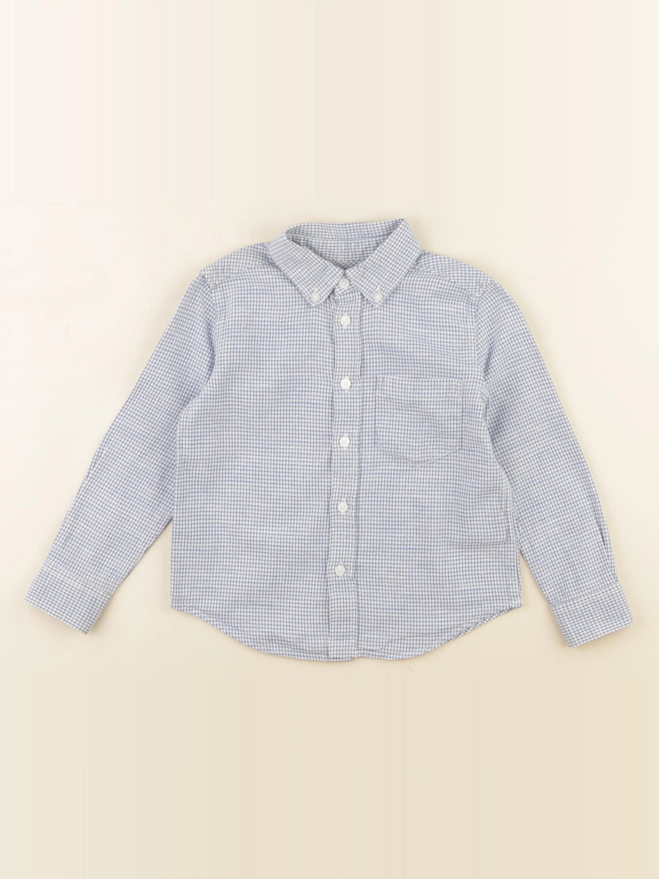 Cyrillus - chemise bleu - 4 ans