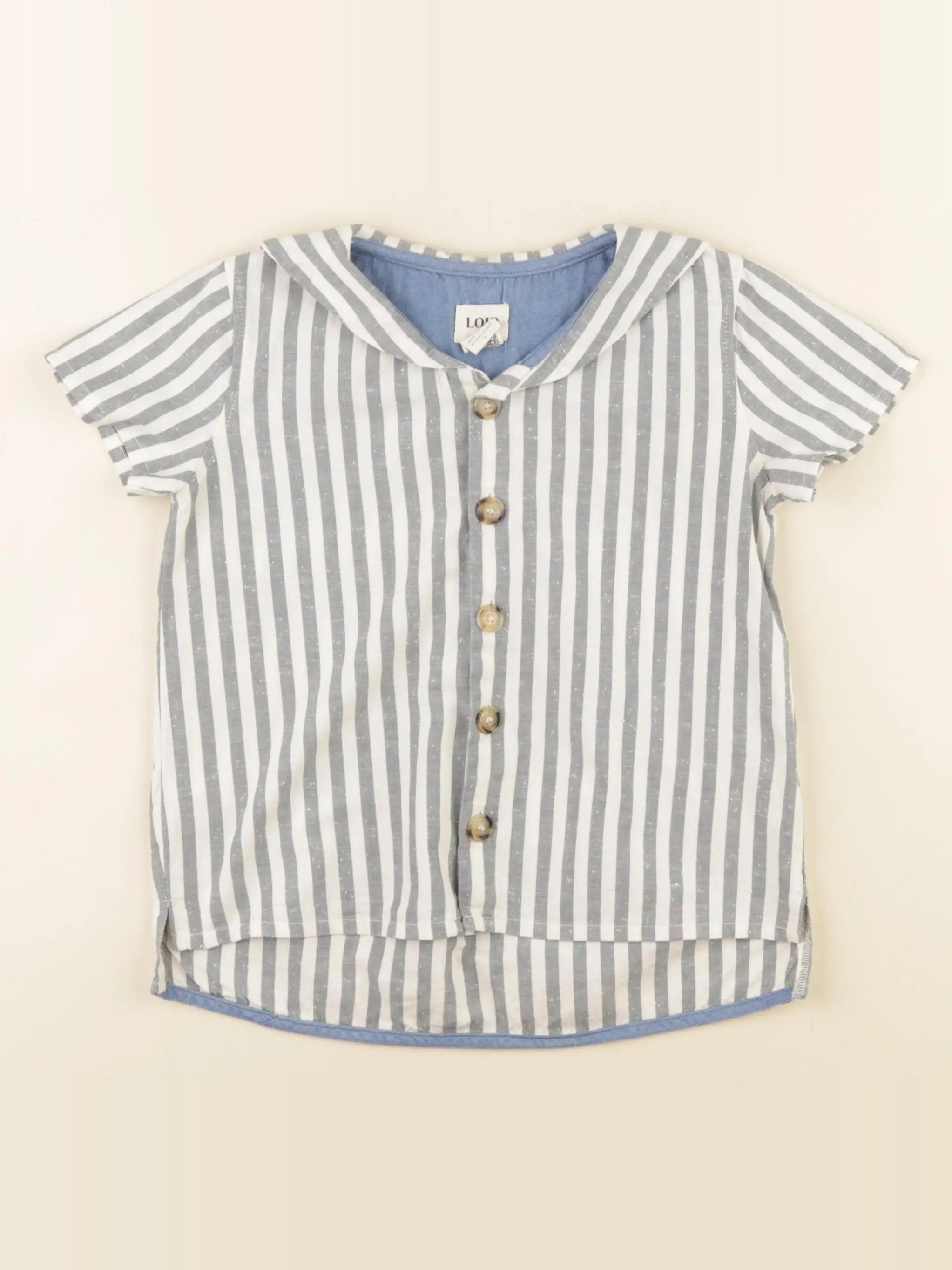 Loir Paris - blouse gris - 6 ans