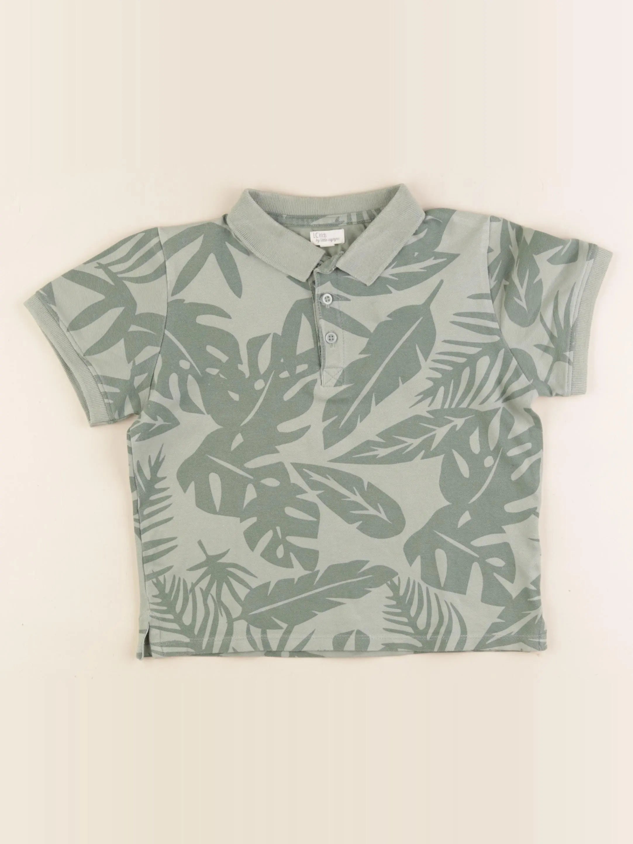 Eden & Victor - polo vert - 6 ans