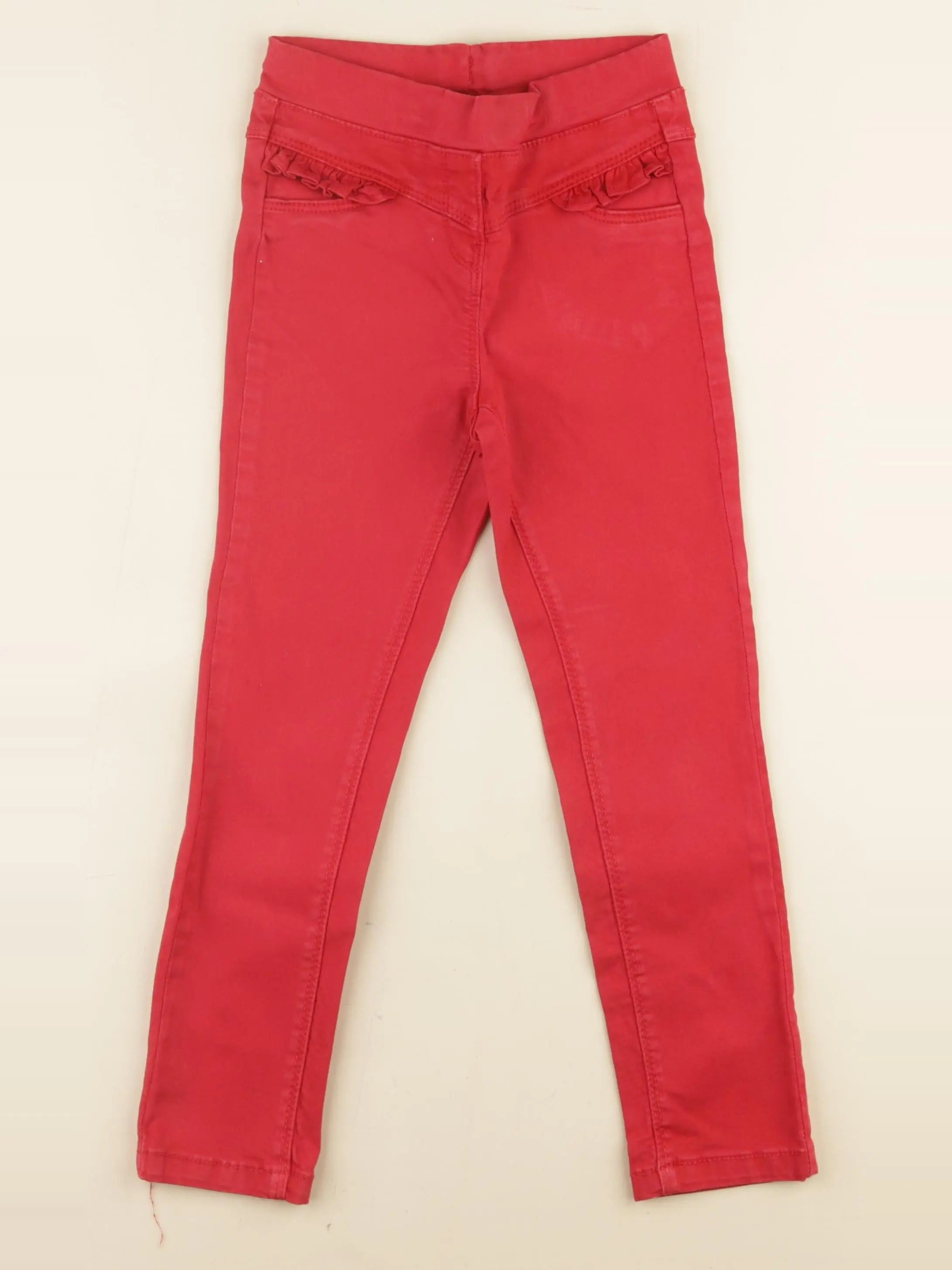 Tape à l'oeil - jegging rouge - 5 ans