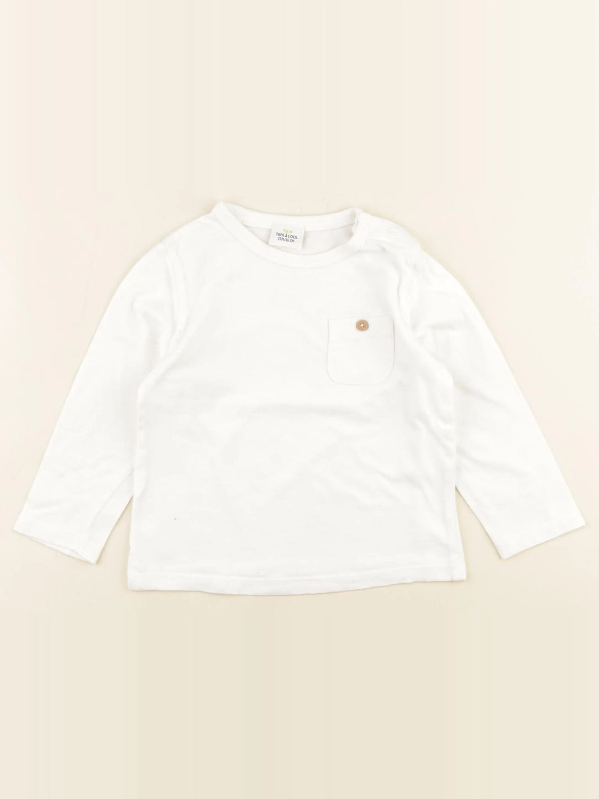 Tape à l'oeil - tee-shirt blanc - 24 mois