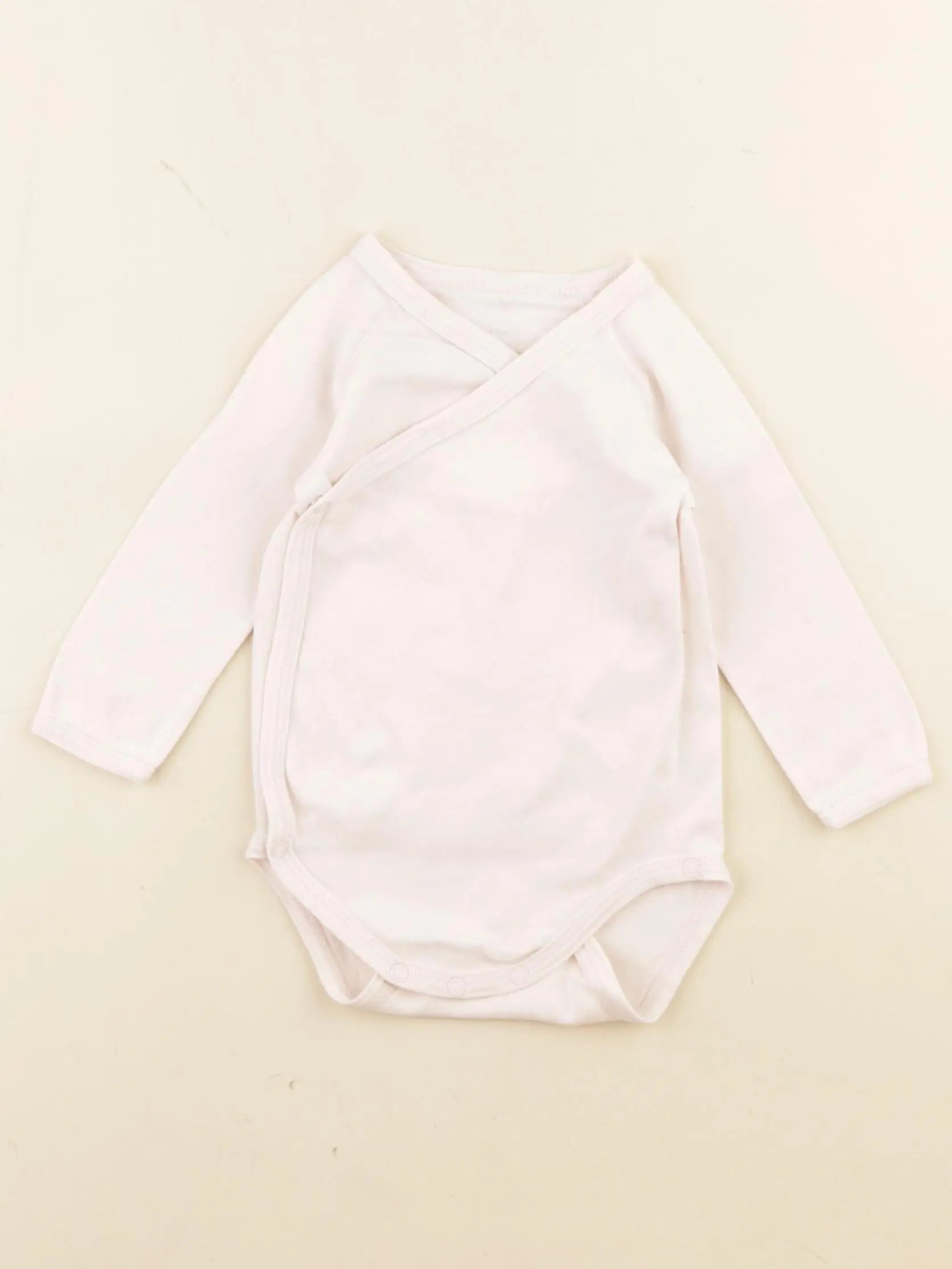 Petit Bateau - body rose - 6 mois