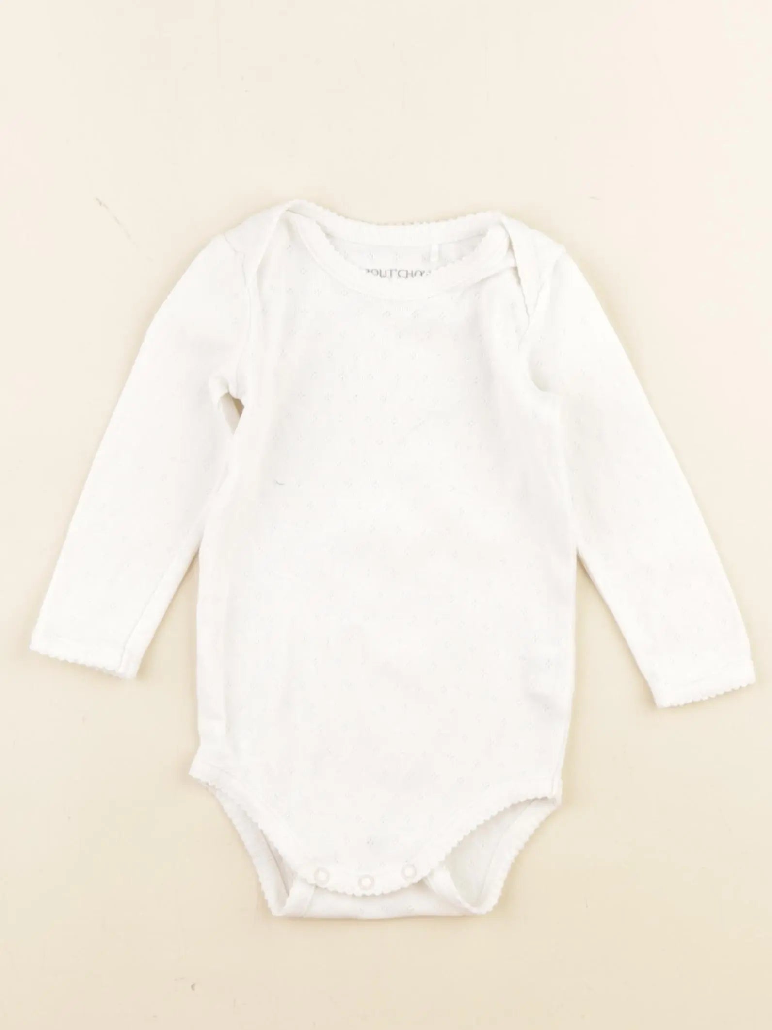 Boutchou - body blanc - 9 mois