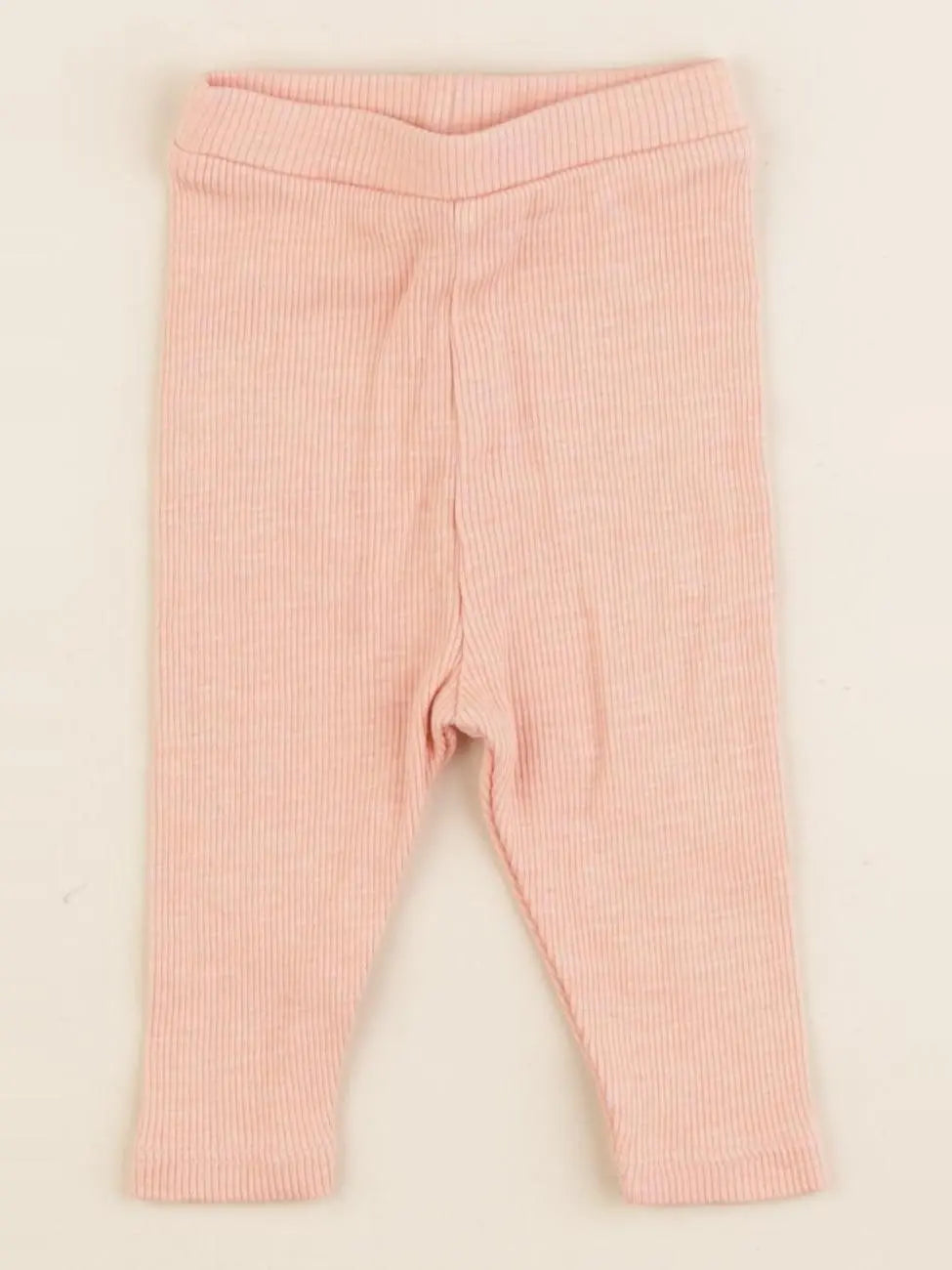 Vertbaudet - legging orange - 3 mois