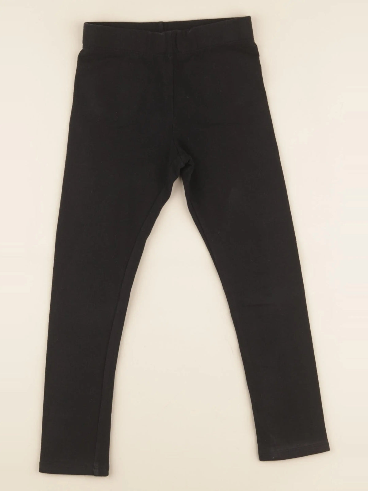 H&M - legging noir - 7/8 ans