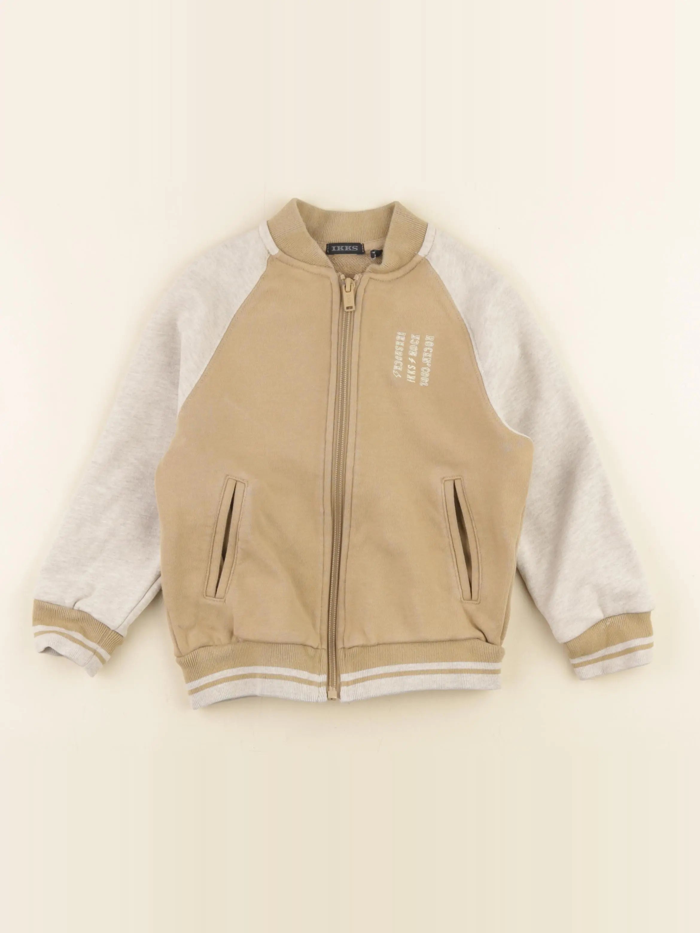 IKKS - veste beige - 4 ans