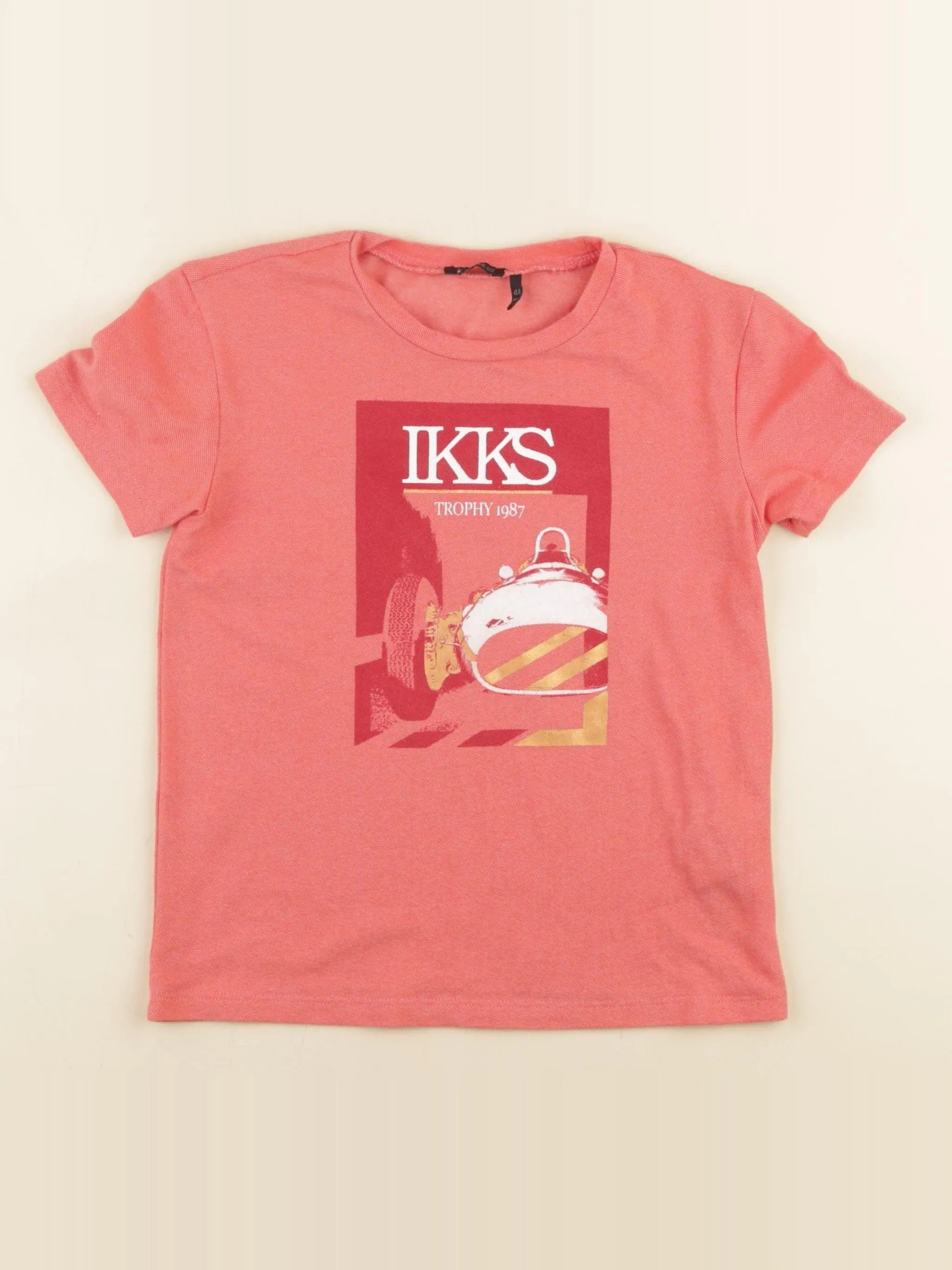 IKKS - tee-shirt rose - 4 ans