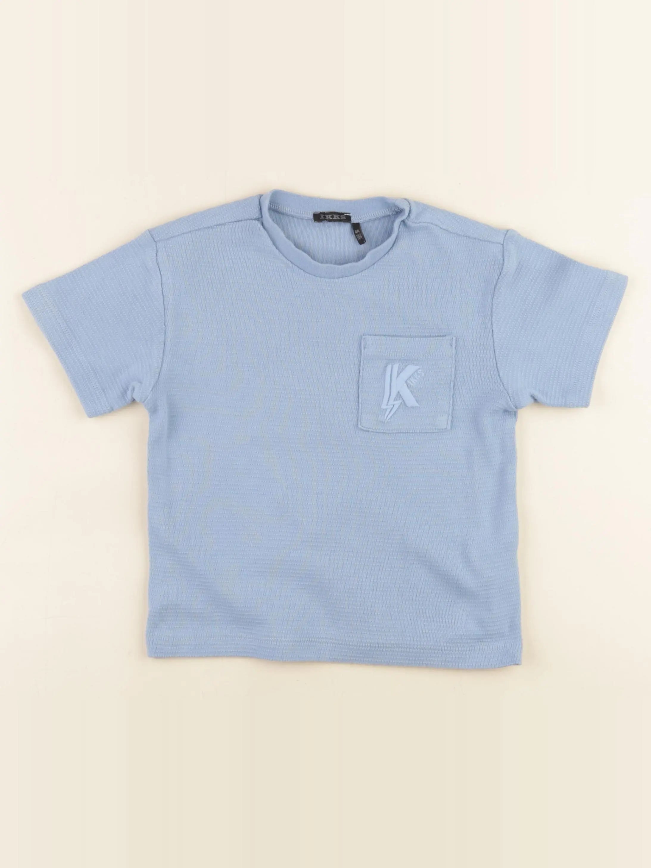IKKS - tee-shirt bleu - 4 ans