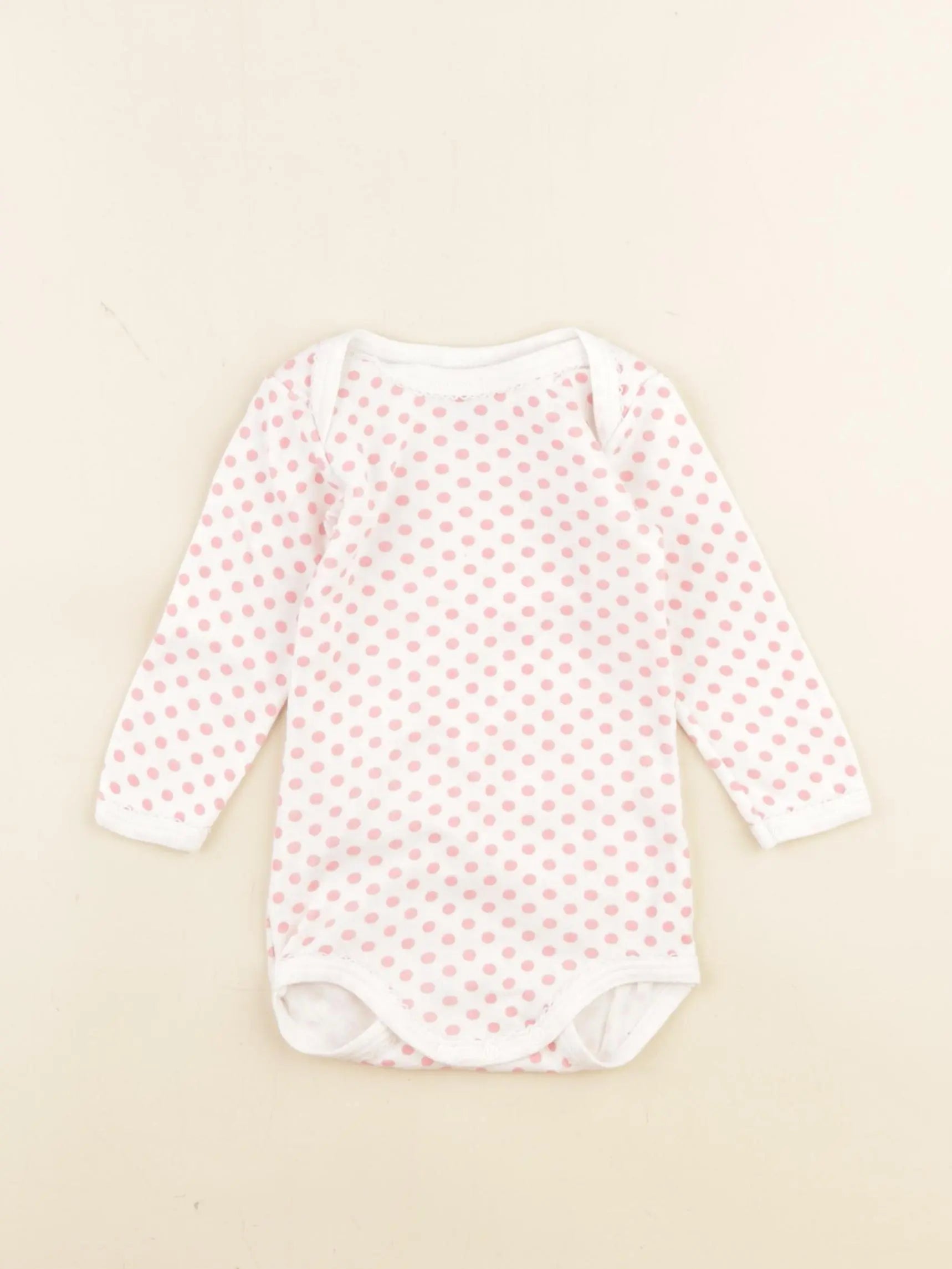 Petit Bateau - body rose - 6 mois