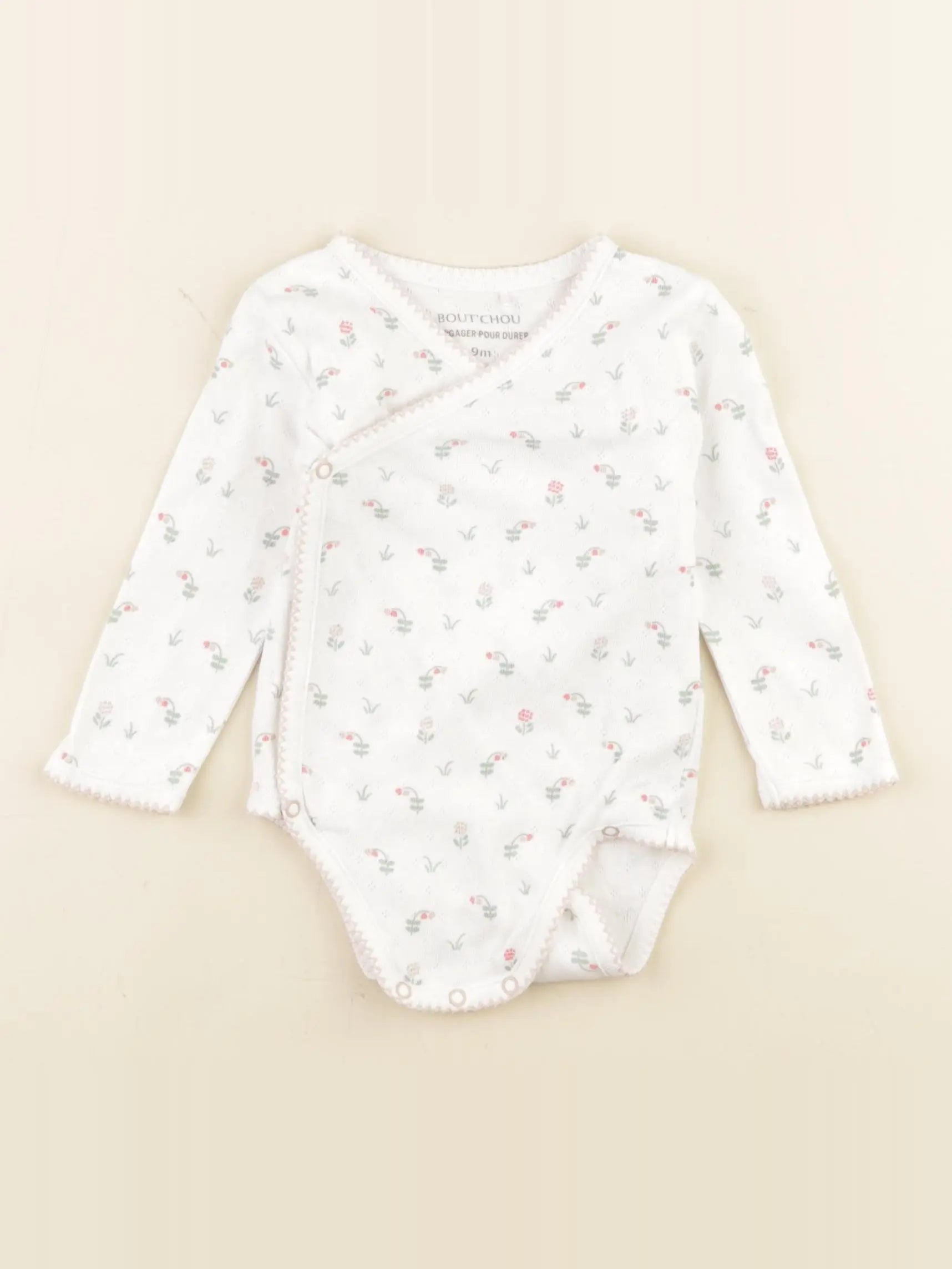 Boutchou - body multicolore - 9 mois