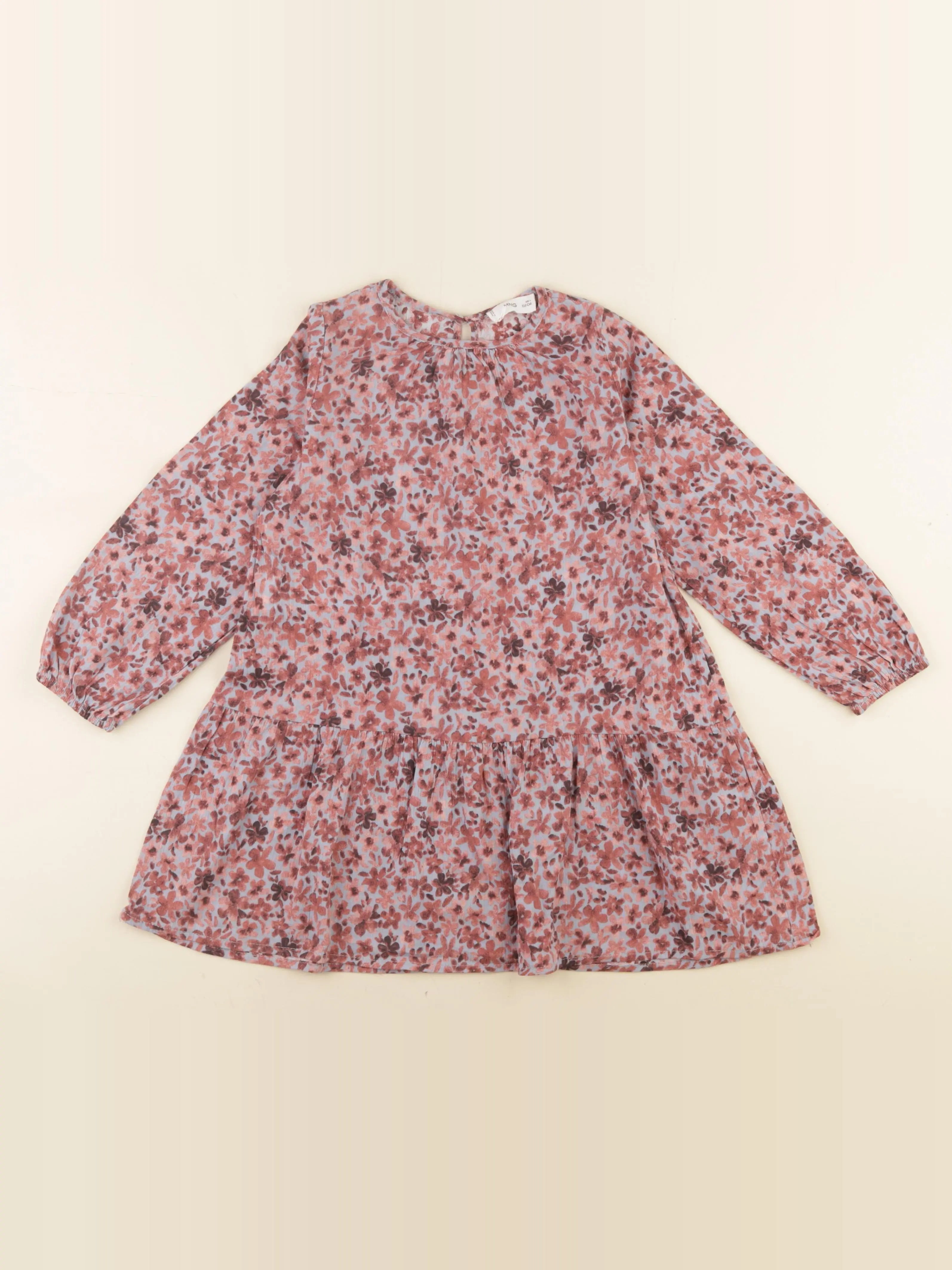 Mango - robe bleu, rose - 6 ans