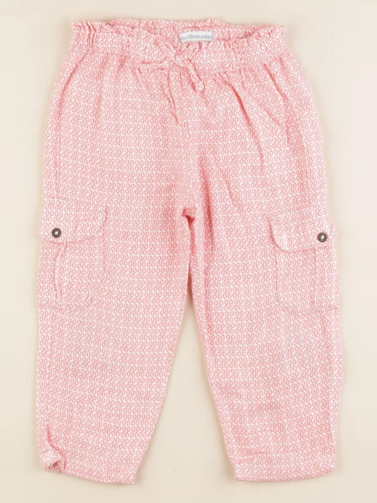 Vertbaudet - pantalon rose - 24 mois