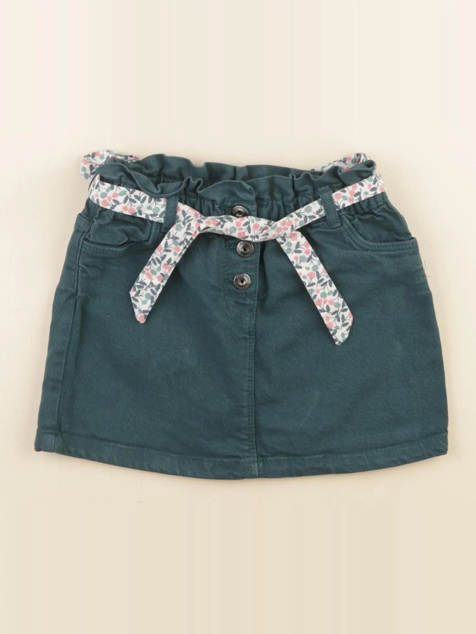 Vertbaudet - jupe vert - 5 ans