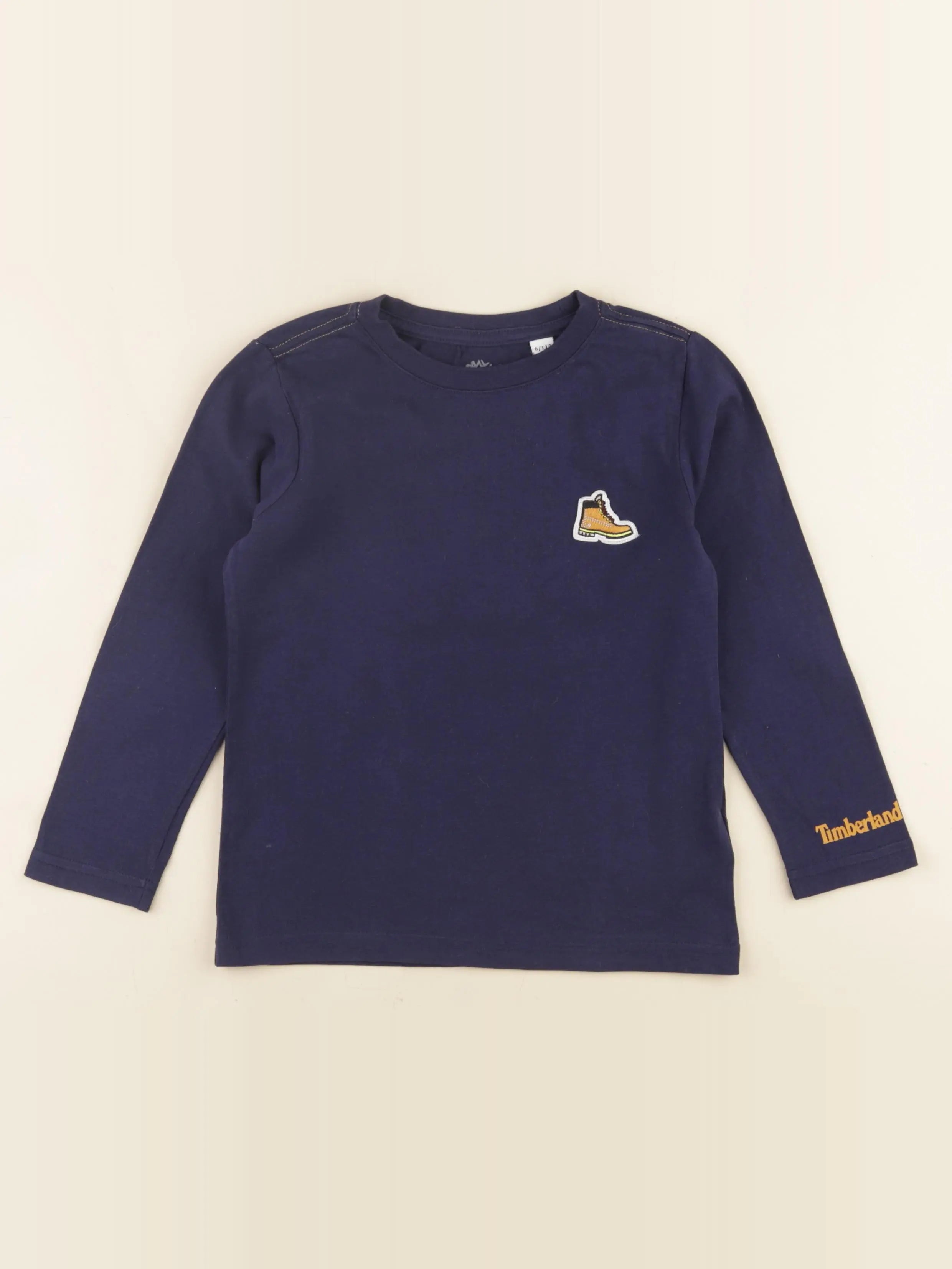 Timberland - tee-shirt bleu - 6 ans