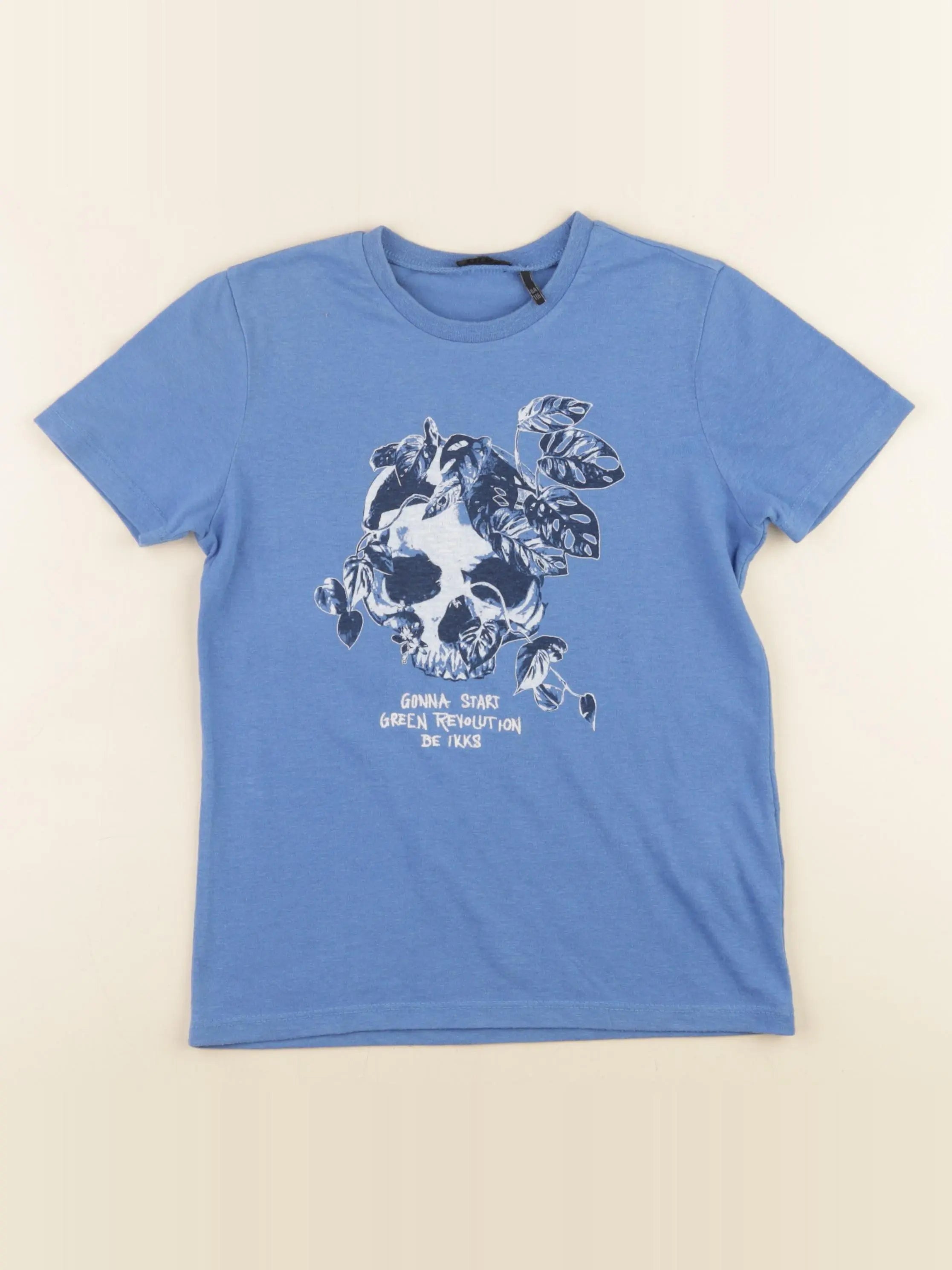 IKKS - tee-shirt bleu - 6 ans