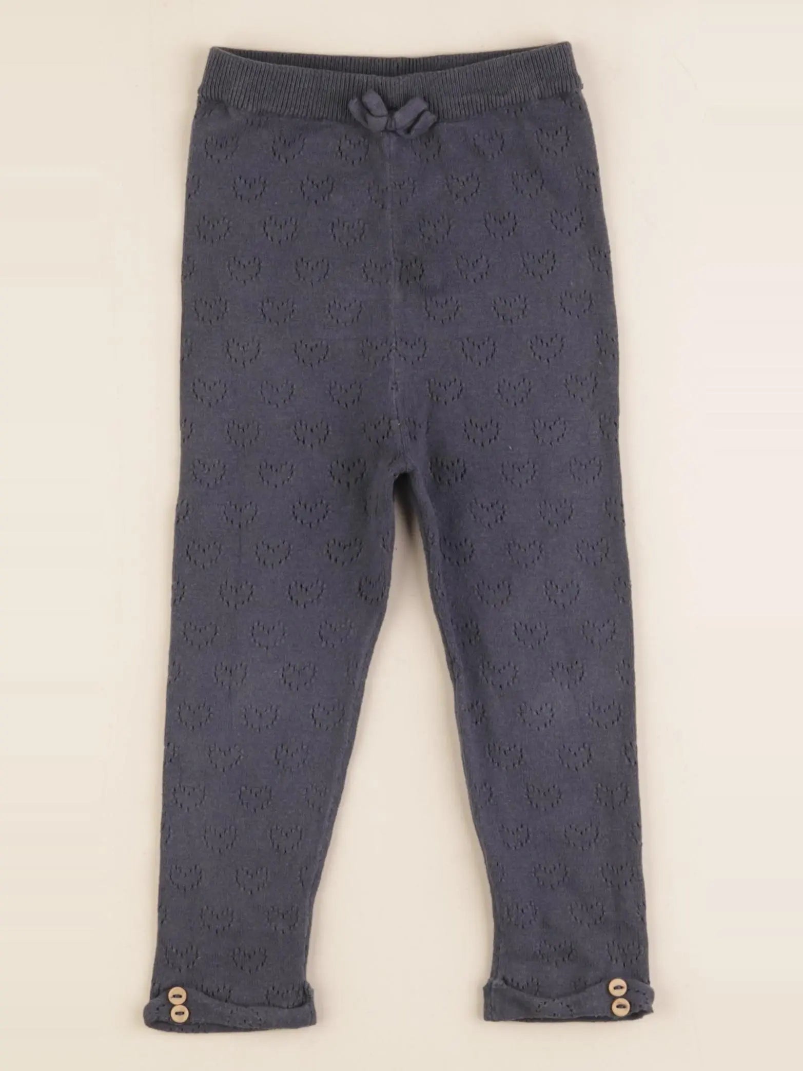 Vertbaudet - legging gris - 24 mois