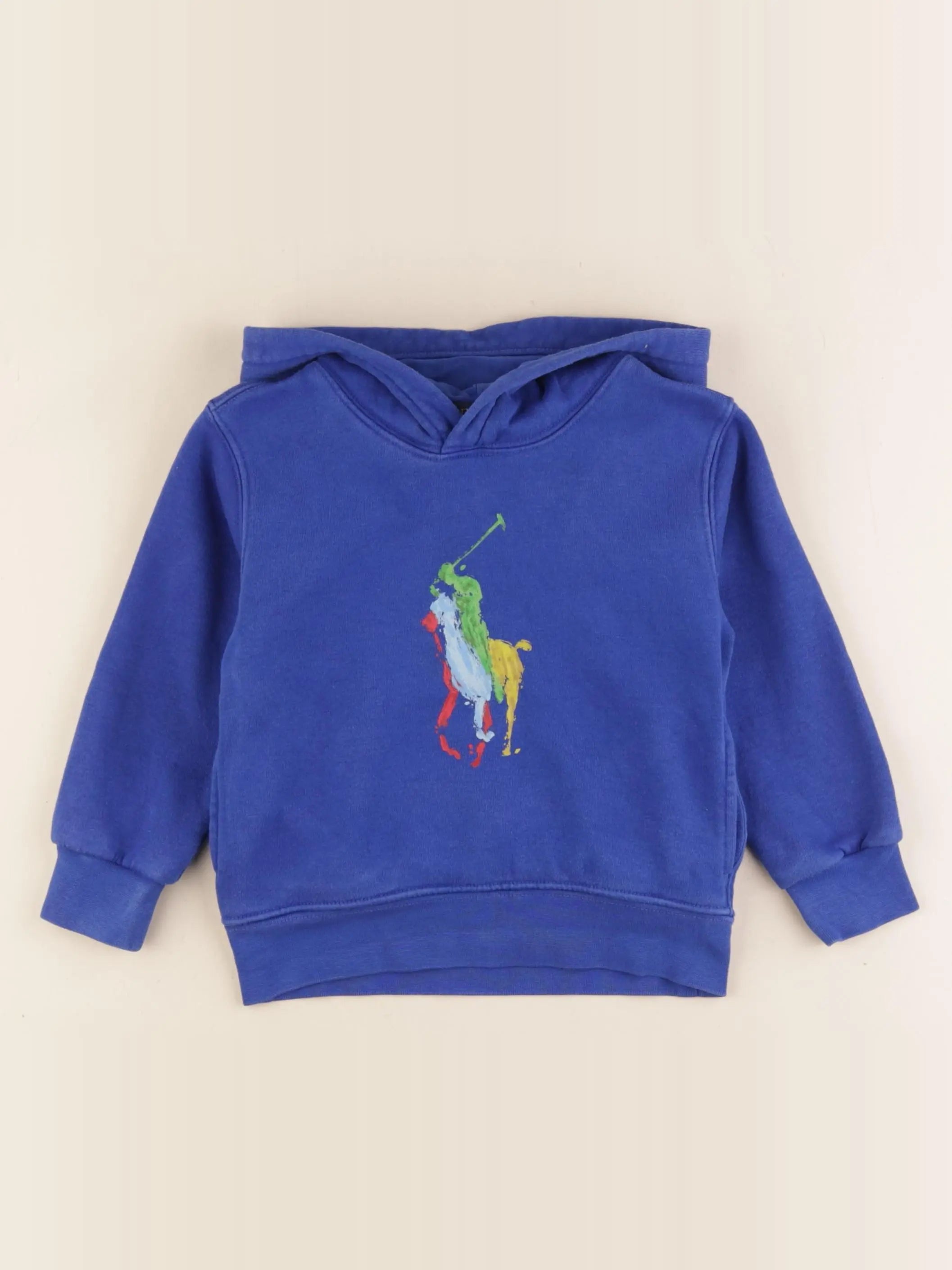 Ralph Lauren - sweat bleu - 2 ans