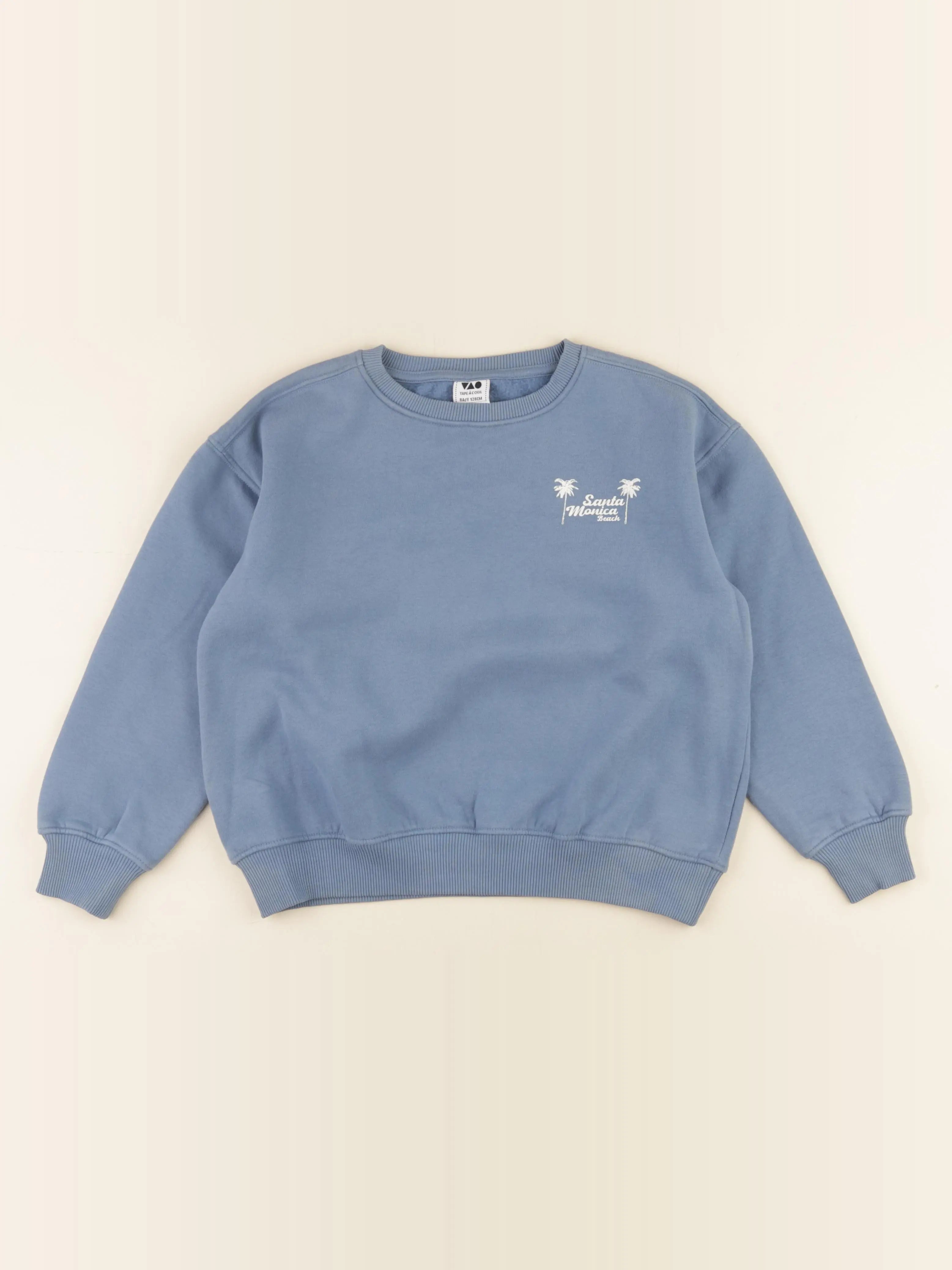 Tape à l'oeil - sweat imprimé au dos bleu - 4 ans