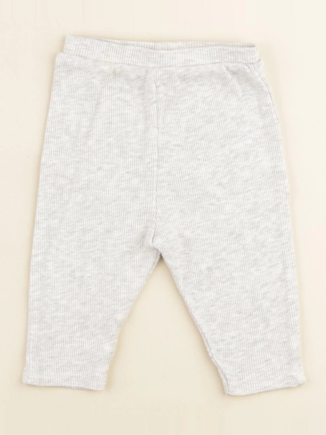 Vertbaudet - legging gris - 3 mois