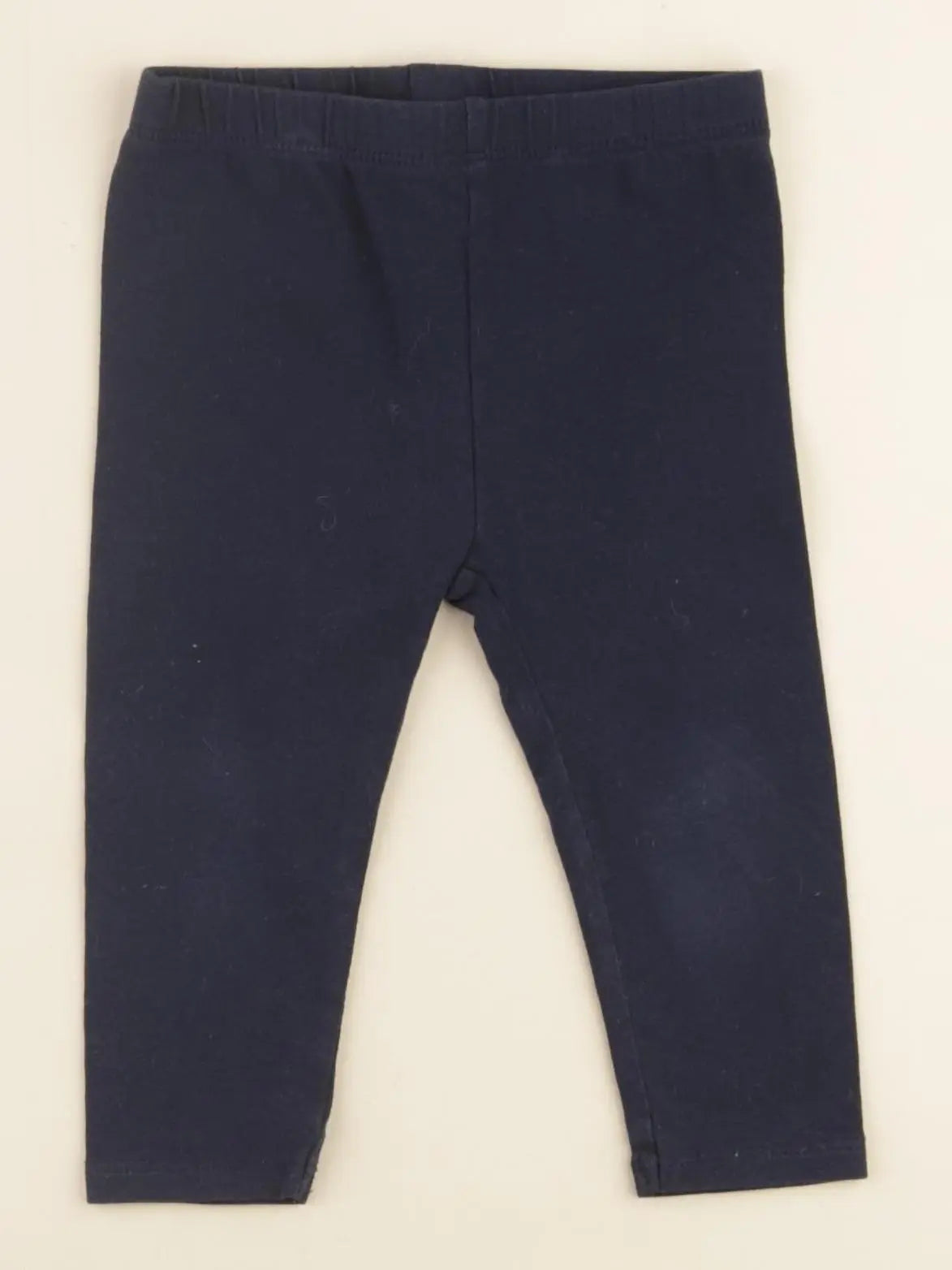 Vertbaudet - legging bleu - 12 mois