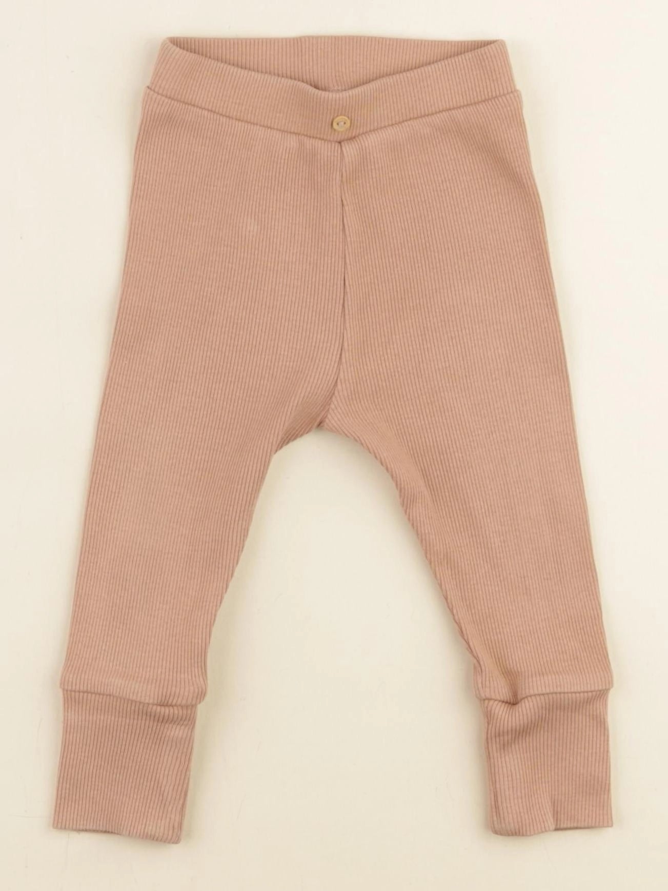 Vertbaudet - legging marron - 9 mois