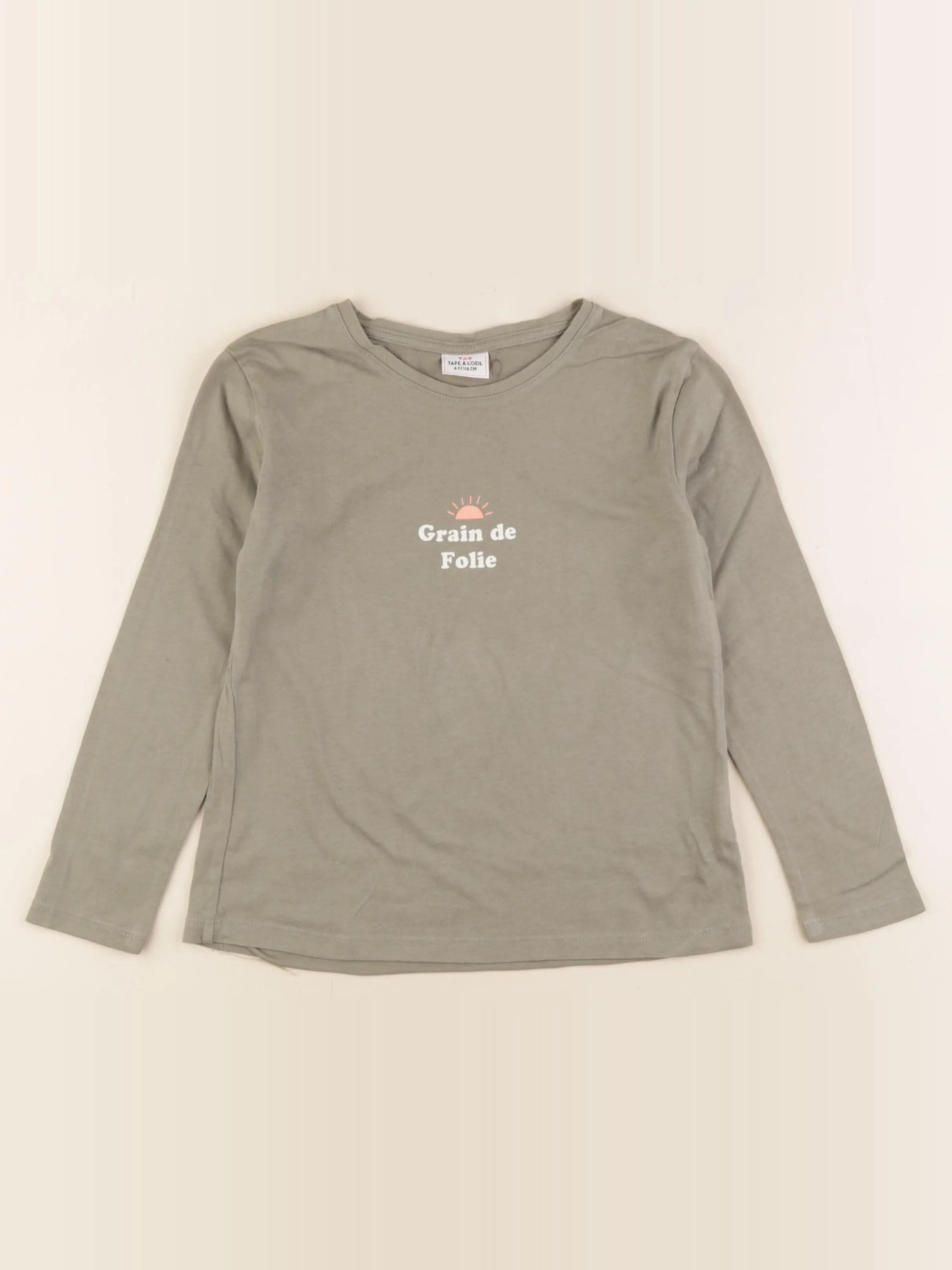 Tape à l'oeil - tee-shirt vert - 6 ans