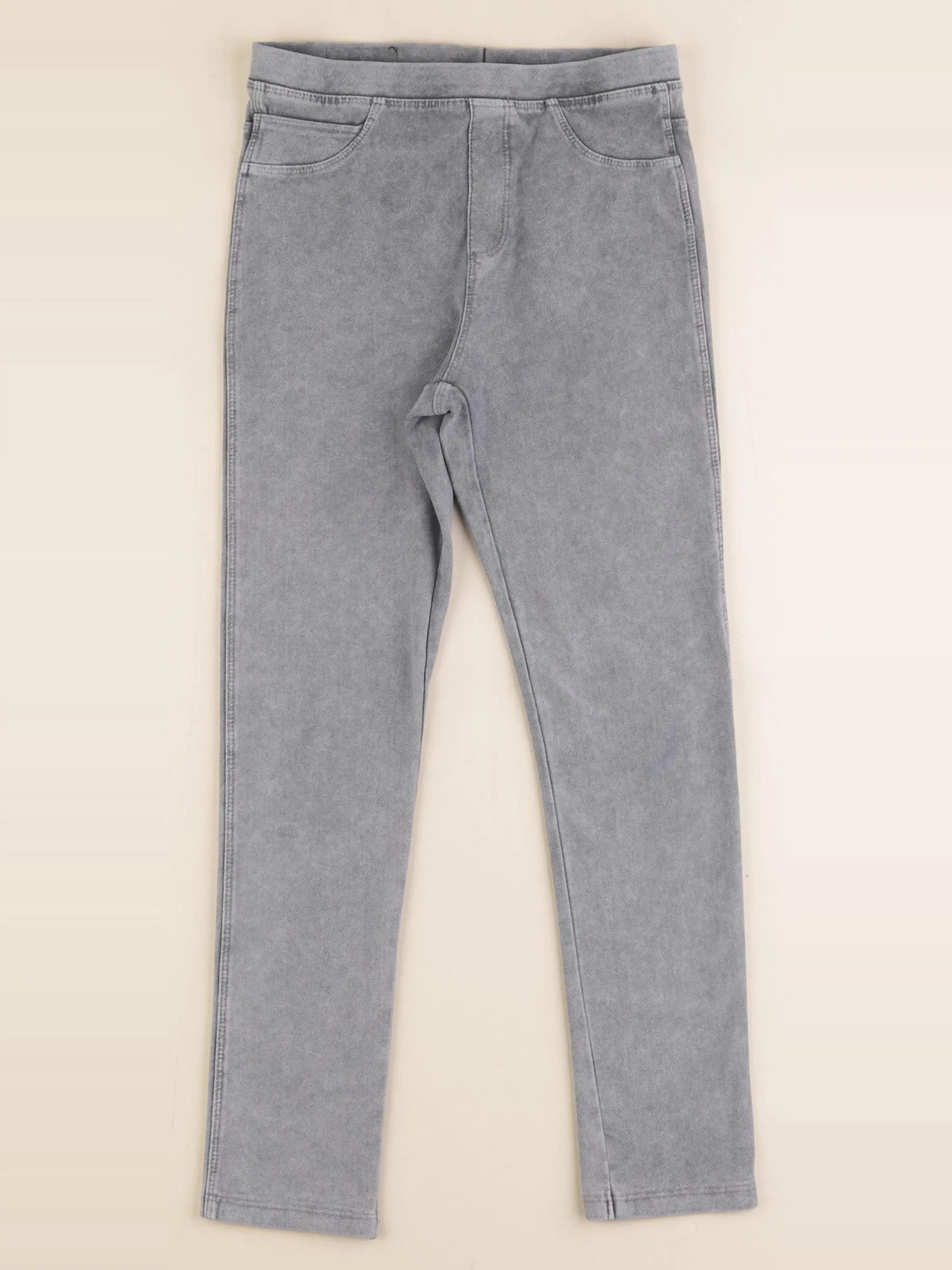 Zara - jegging gris - 8 ans