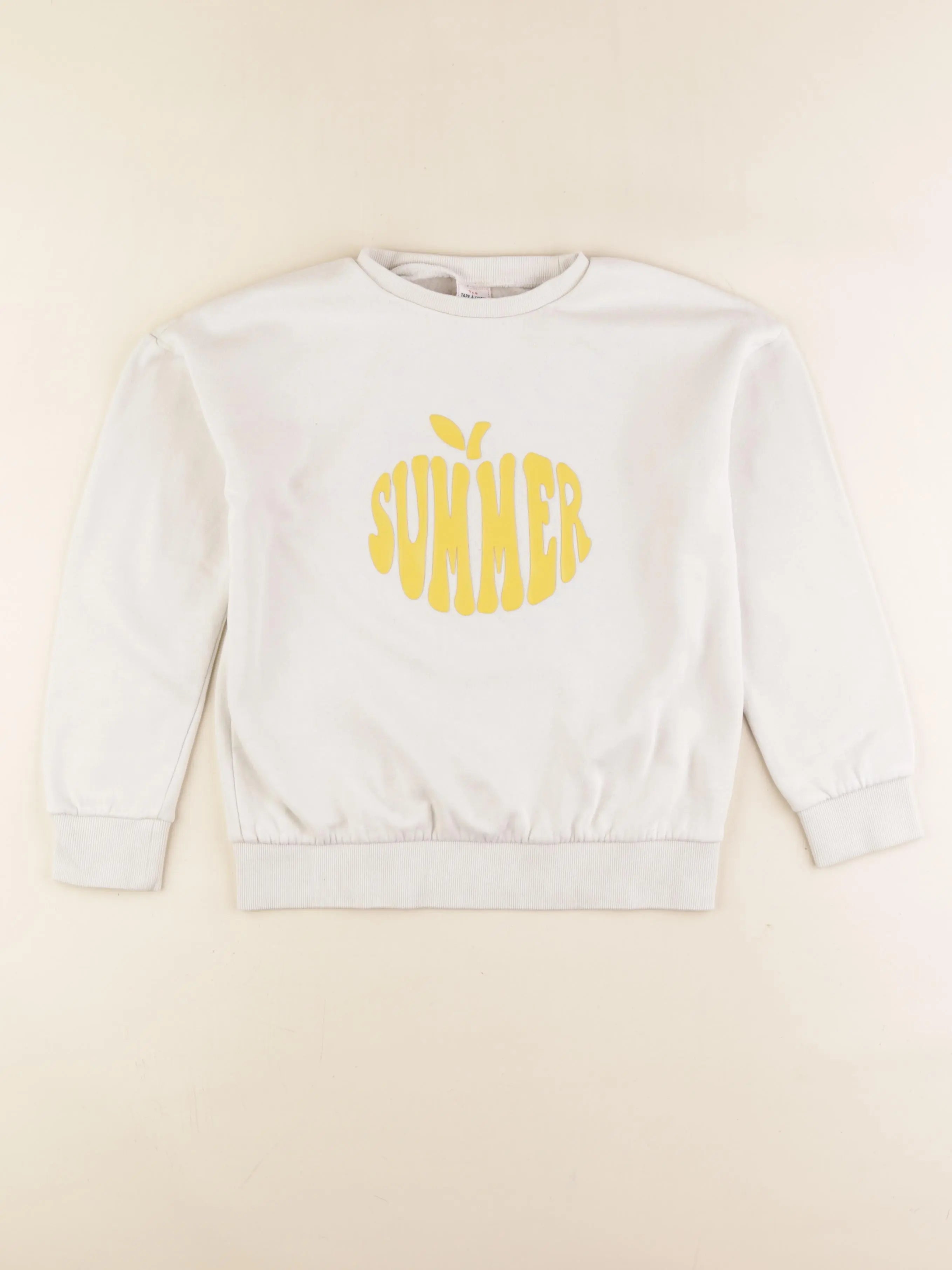 Tape à l'oeil - sweat beige - 10 ans