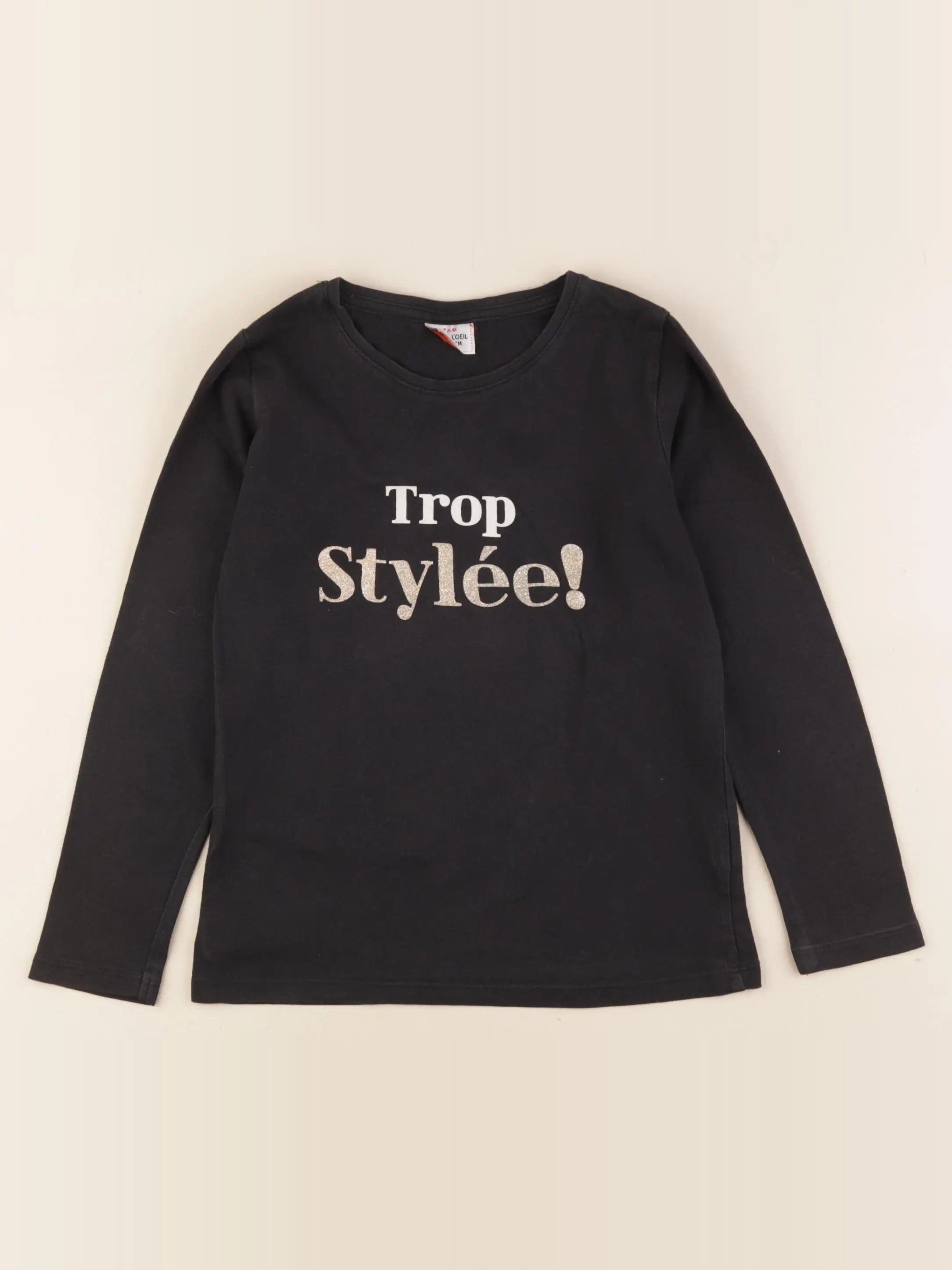 Tape à l'oeil - tee-shirt noir - 6 ans