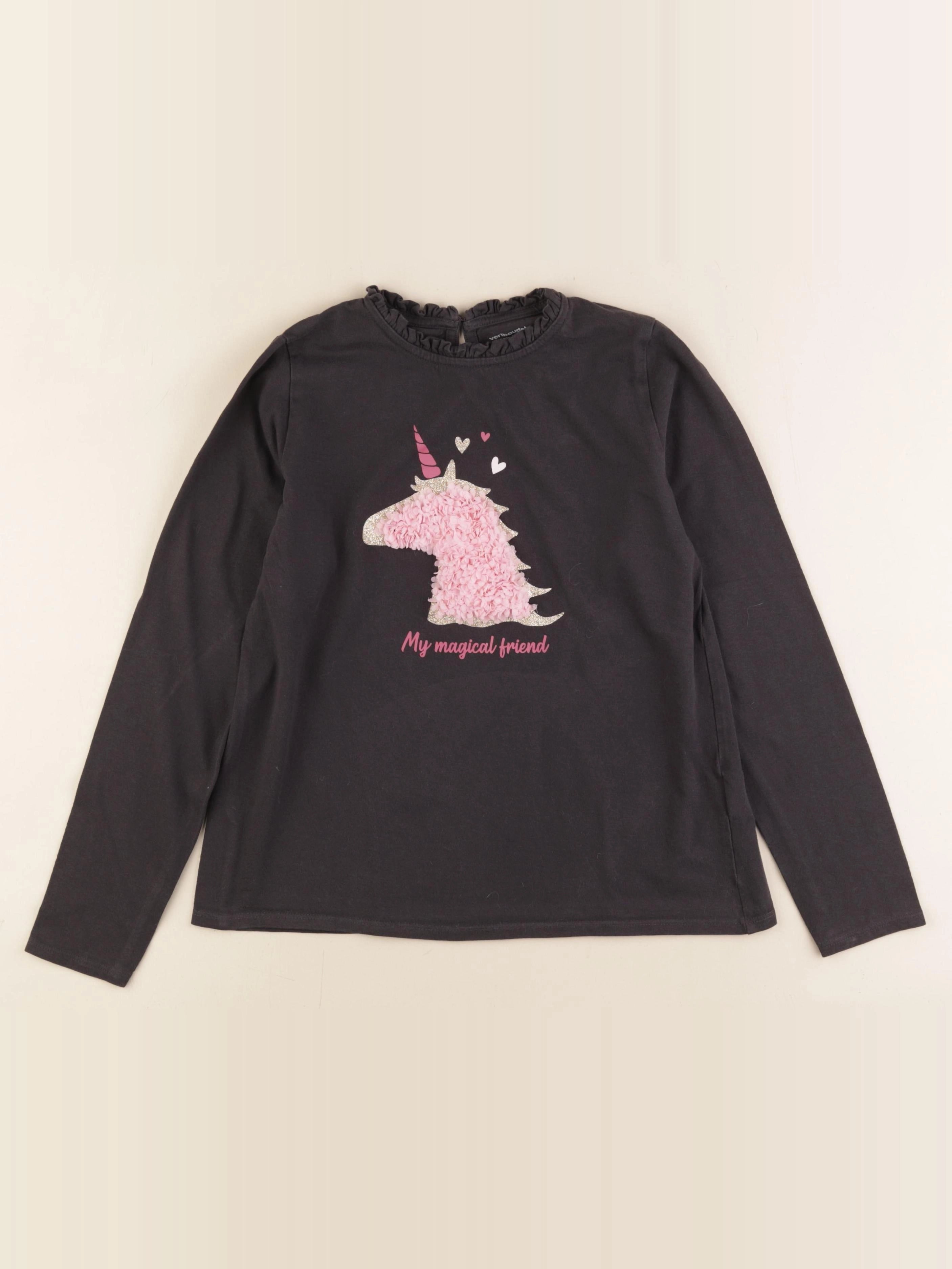 Vertbaudet - tee-shirt gris - 12 ans