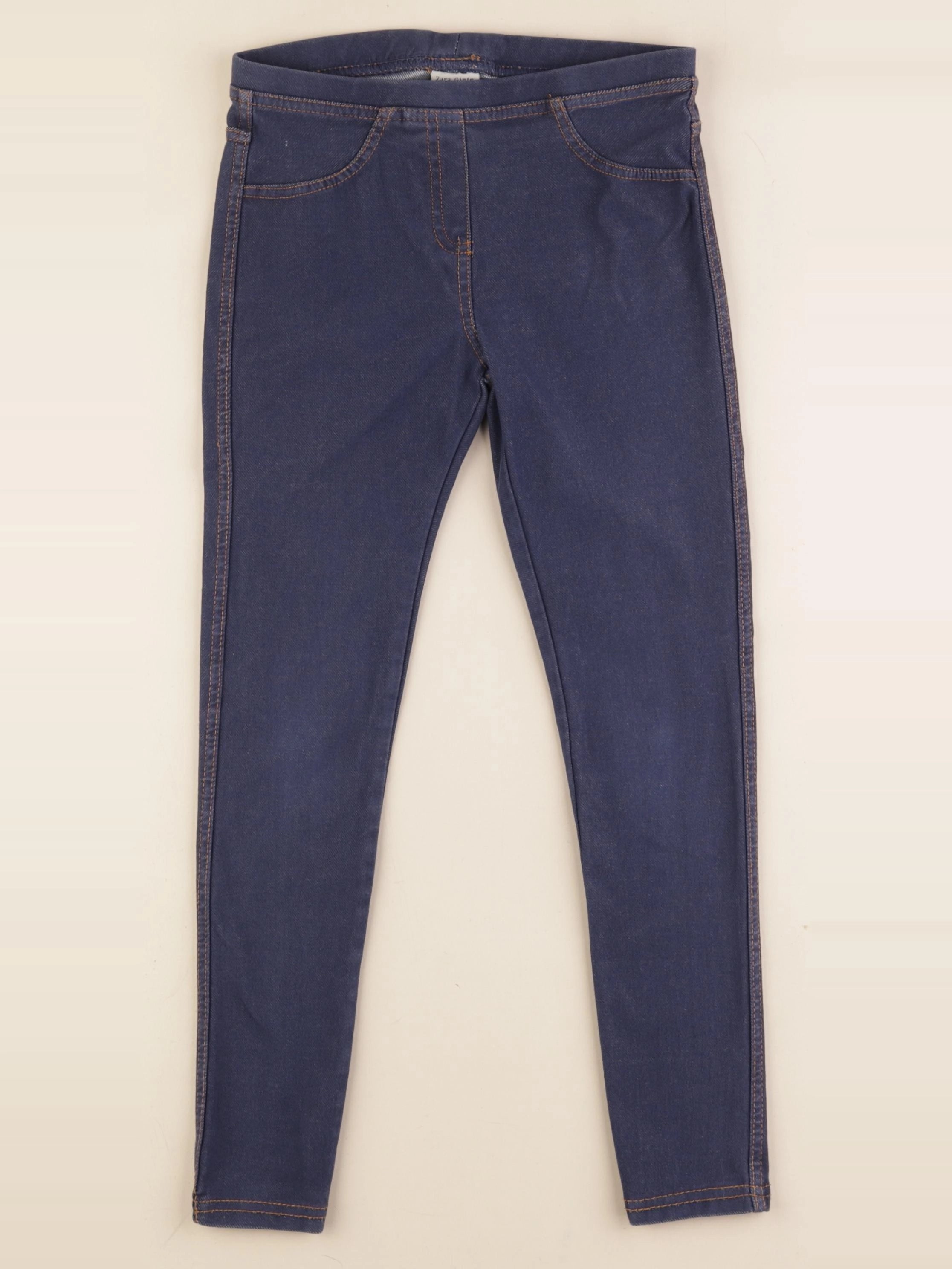 Zara - jegging bleu - 7 ans