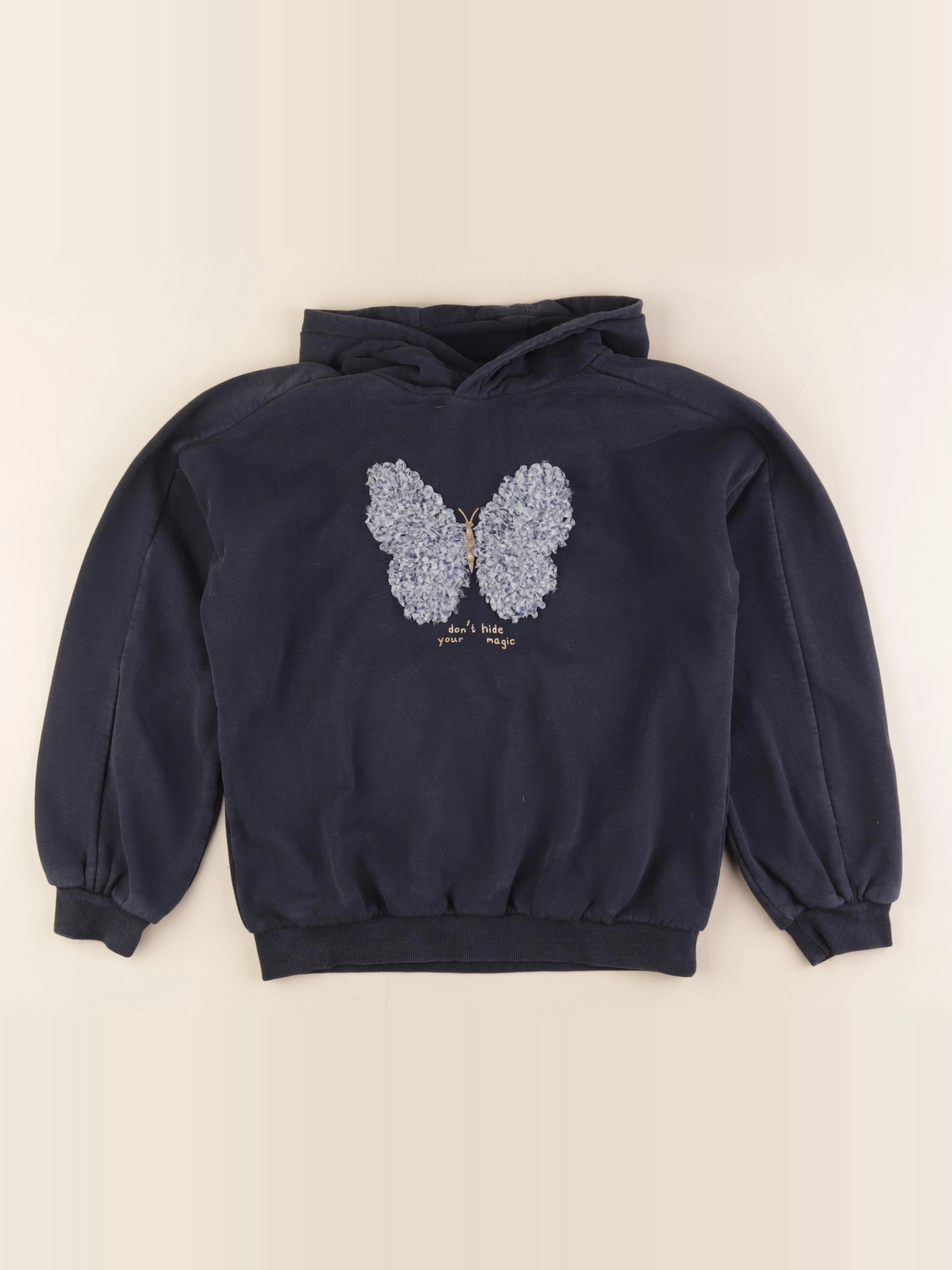 Vertbaudet - sweat bleu - 12 ans