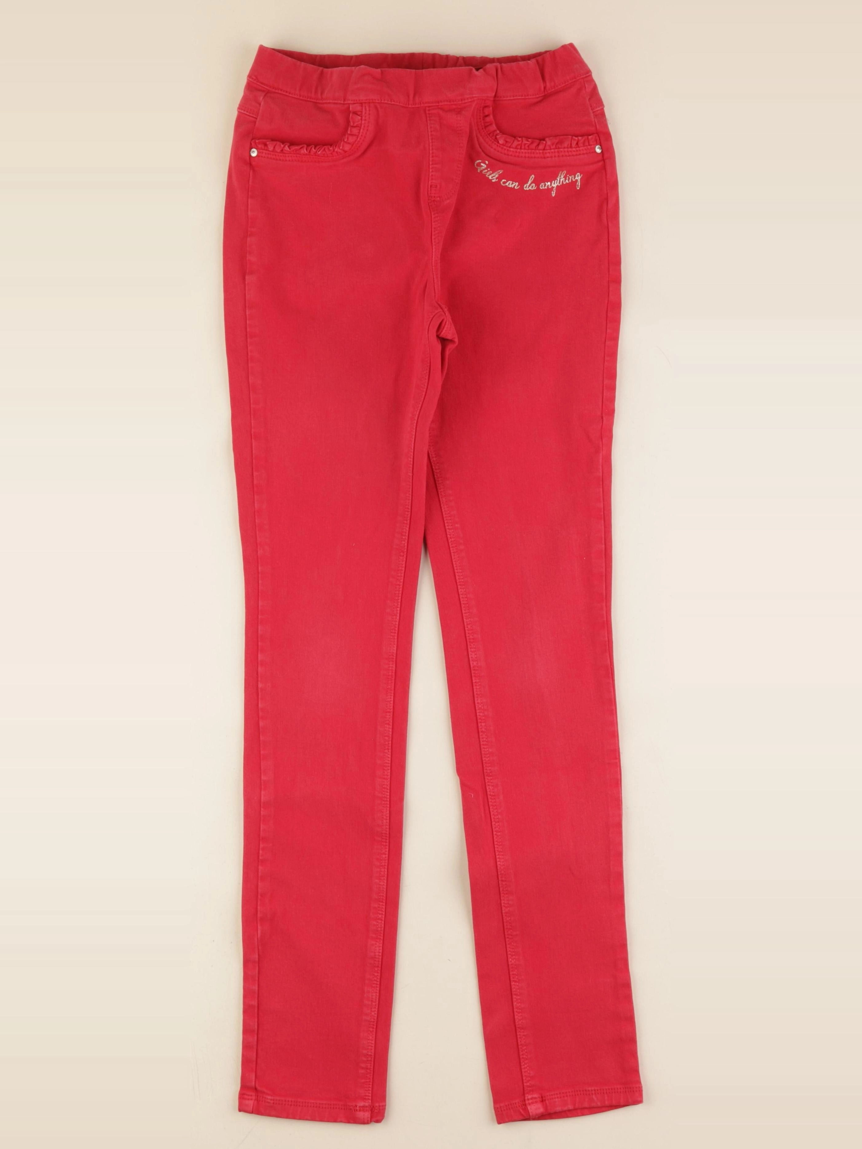 Tape à l'oeil - jegging rouge - 12 ans