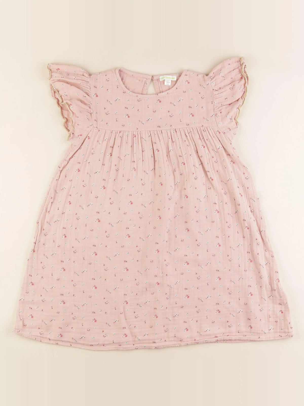 Vertbaudet - robe rose - 7 ans