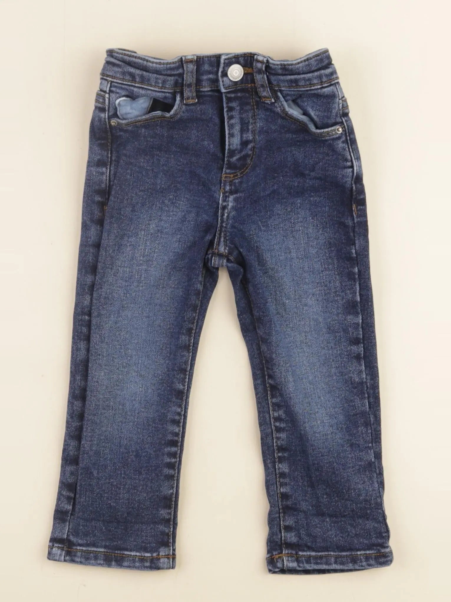 Vertbaudet - jean bleu - 2 ans