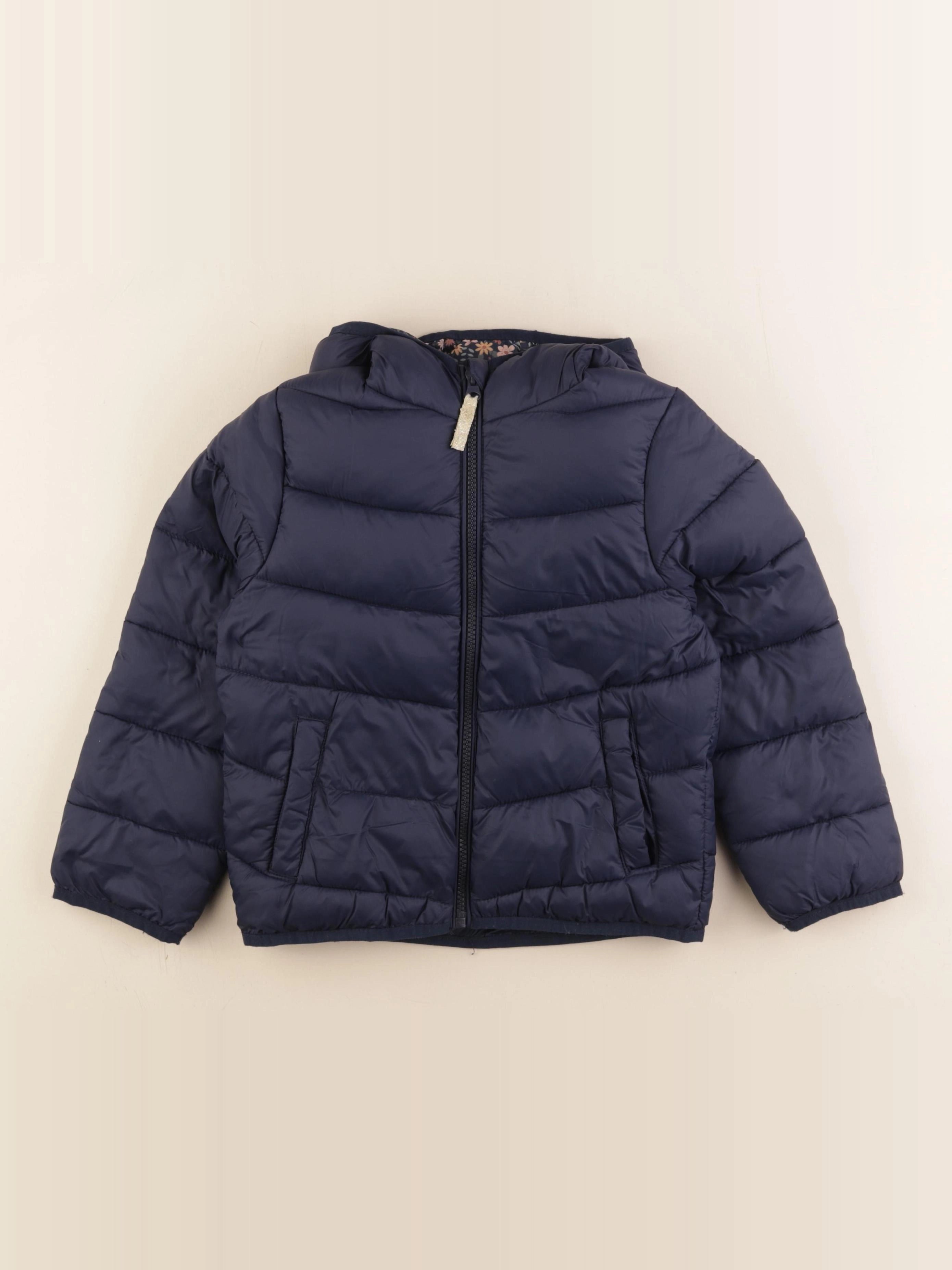 Vertbaudet - doudoune bleu - 7 ans