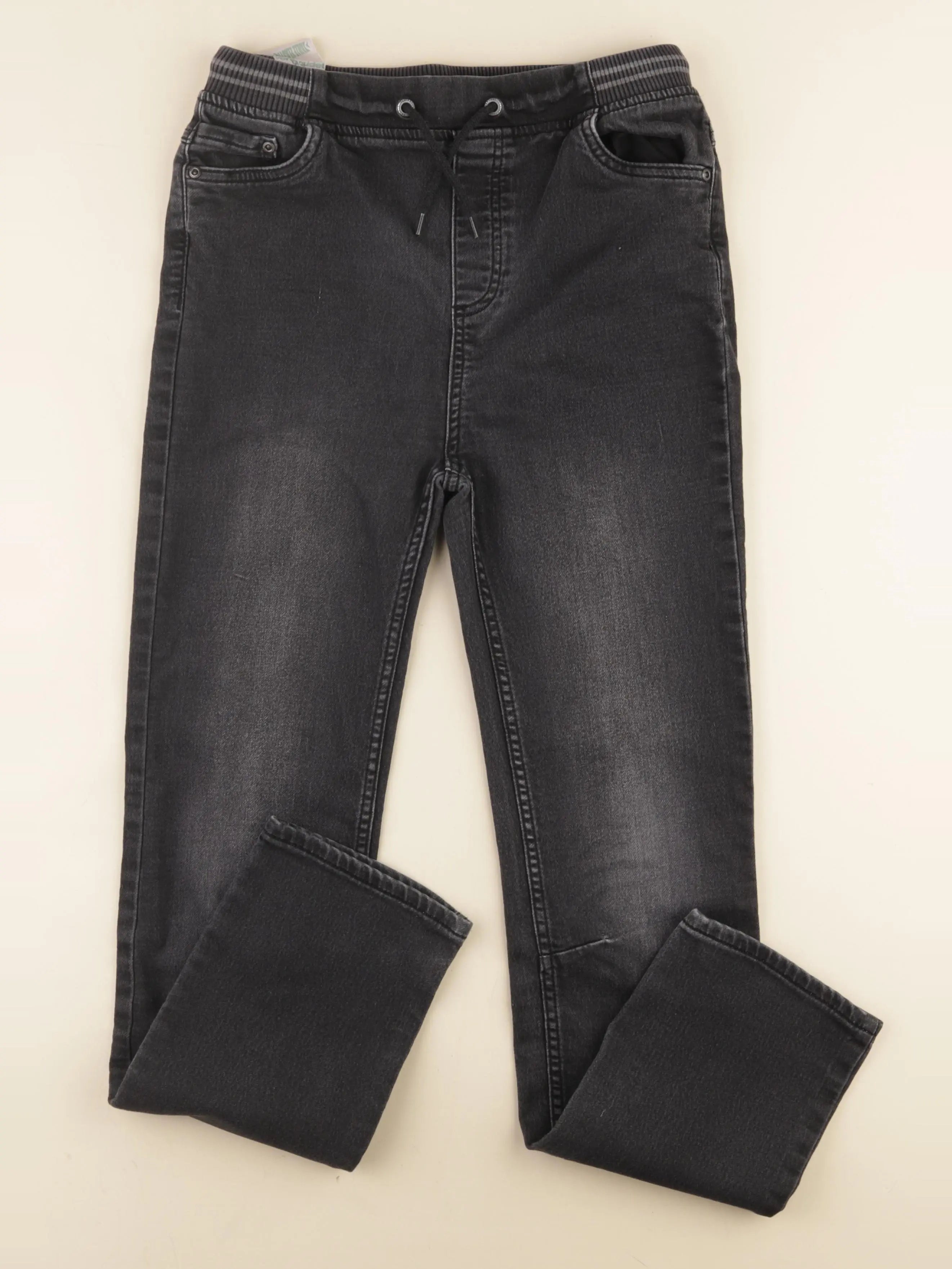 Vertbaudet - jean or, noir - 14 ans