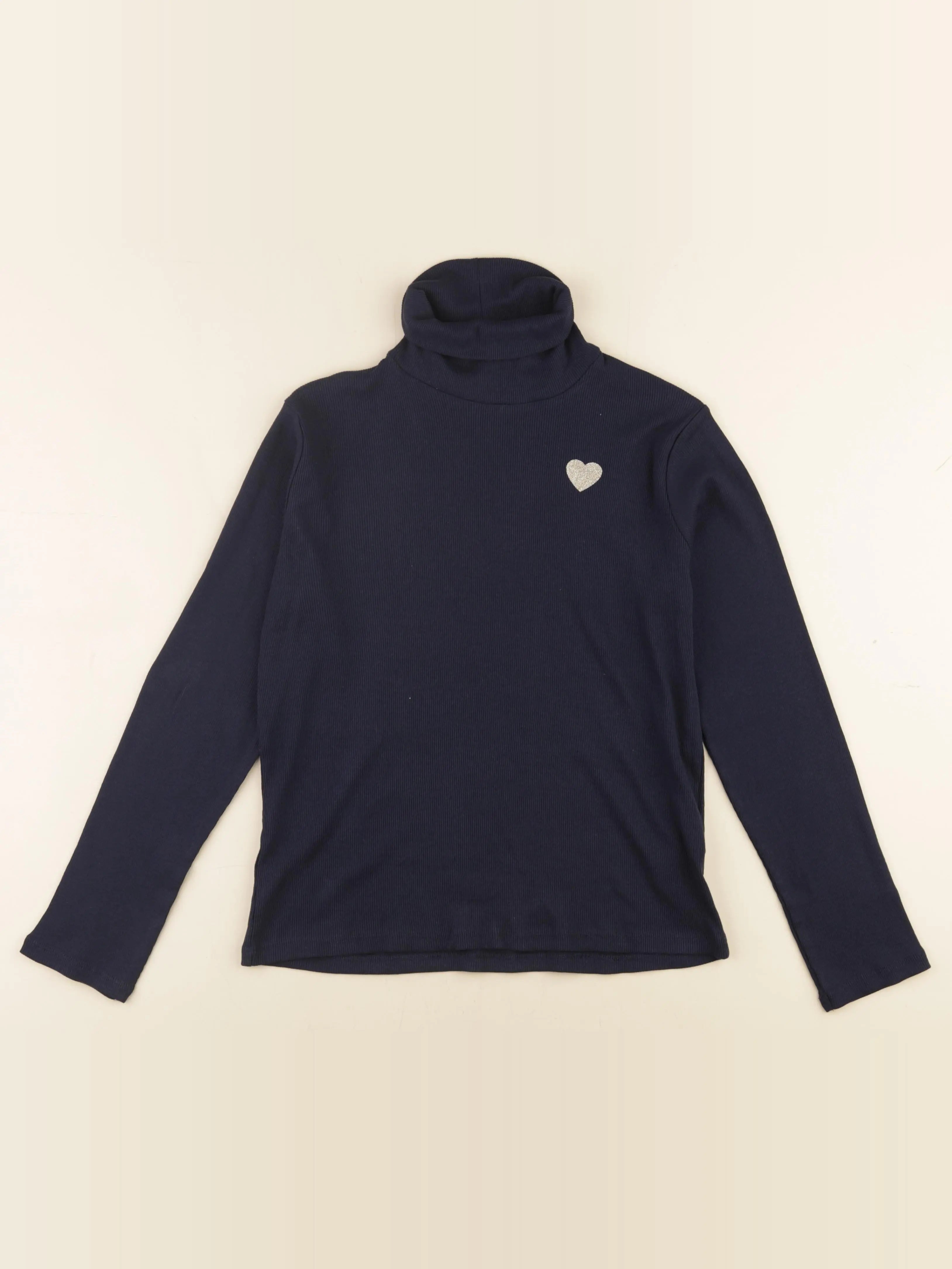 Vertbaudet - sous-pull bleu - 14 ans